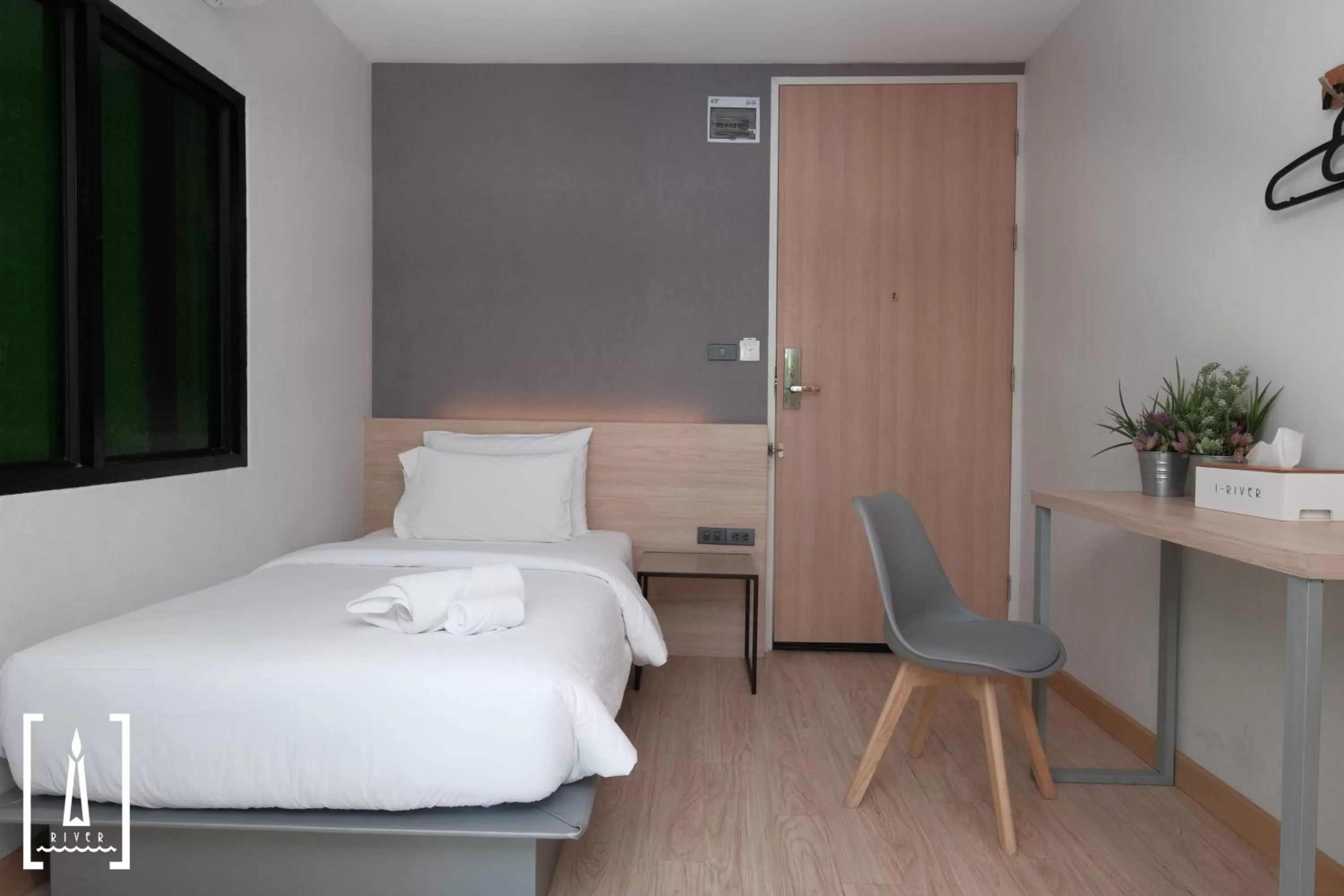 Bed in i-river chiangmai