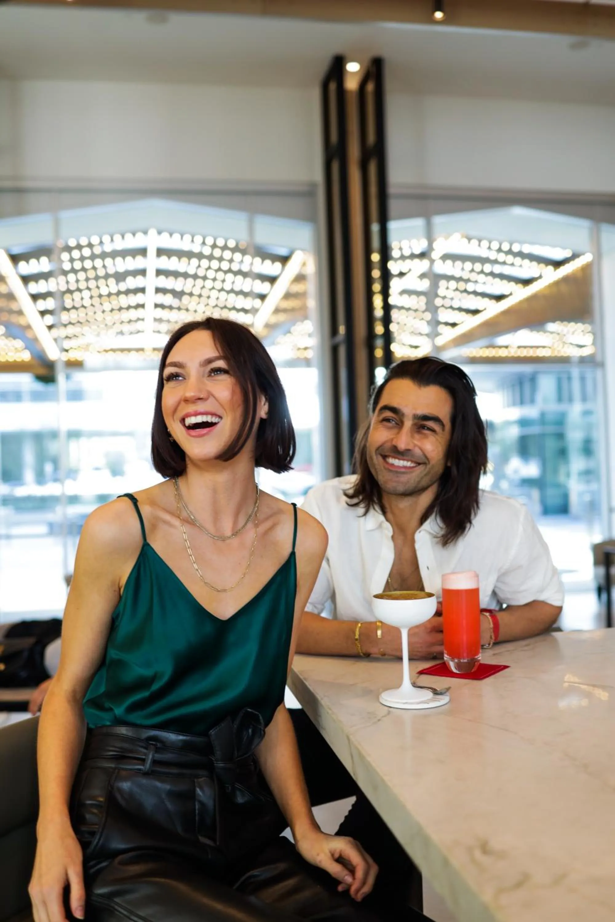 People in Fairmont Century Plaza Los Angeles at Beverly Hills