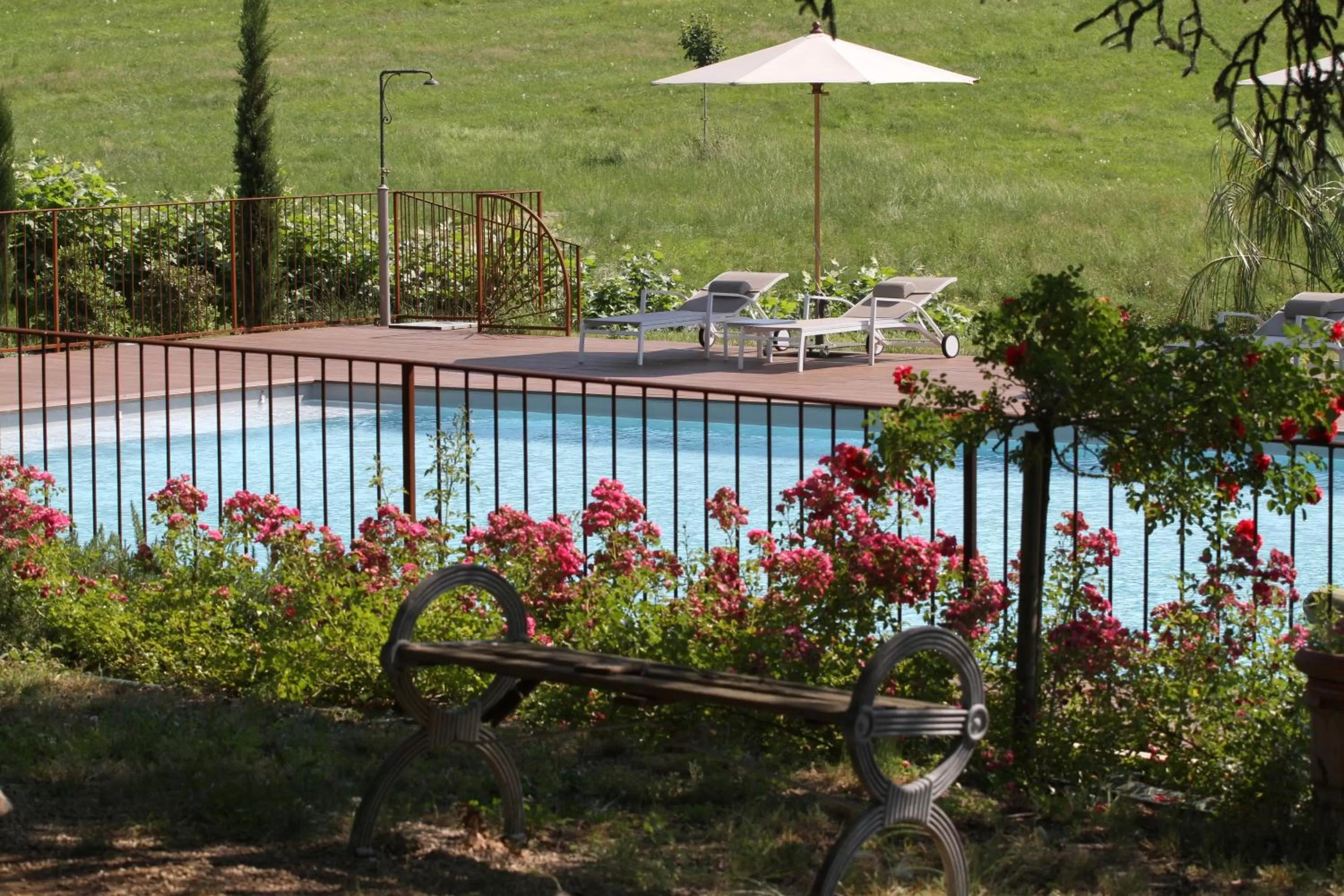 Swimming pool in Domaine Le Castelet
