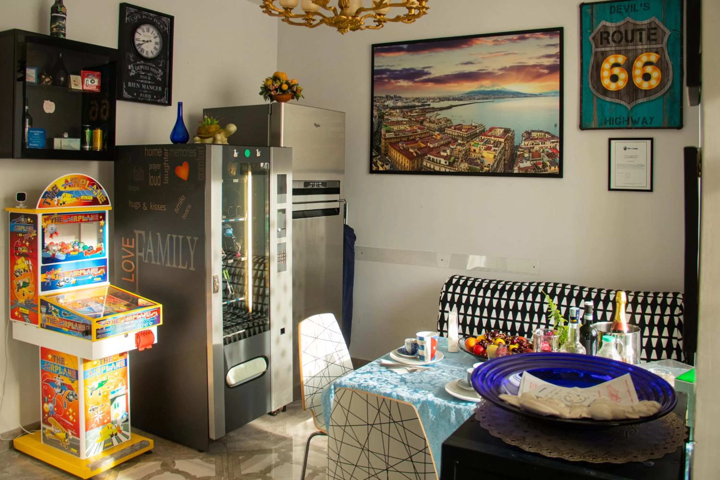 Living room in Nido Dei Gabbiani