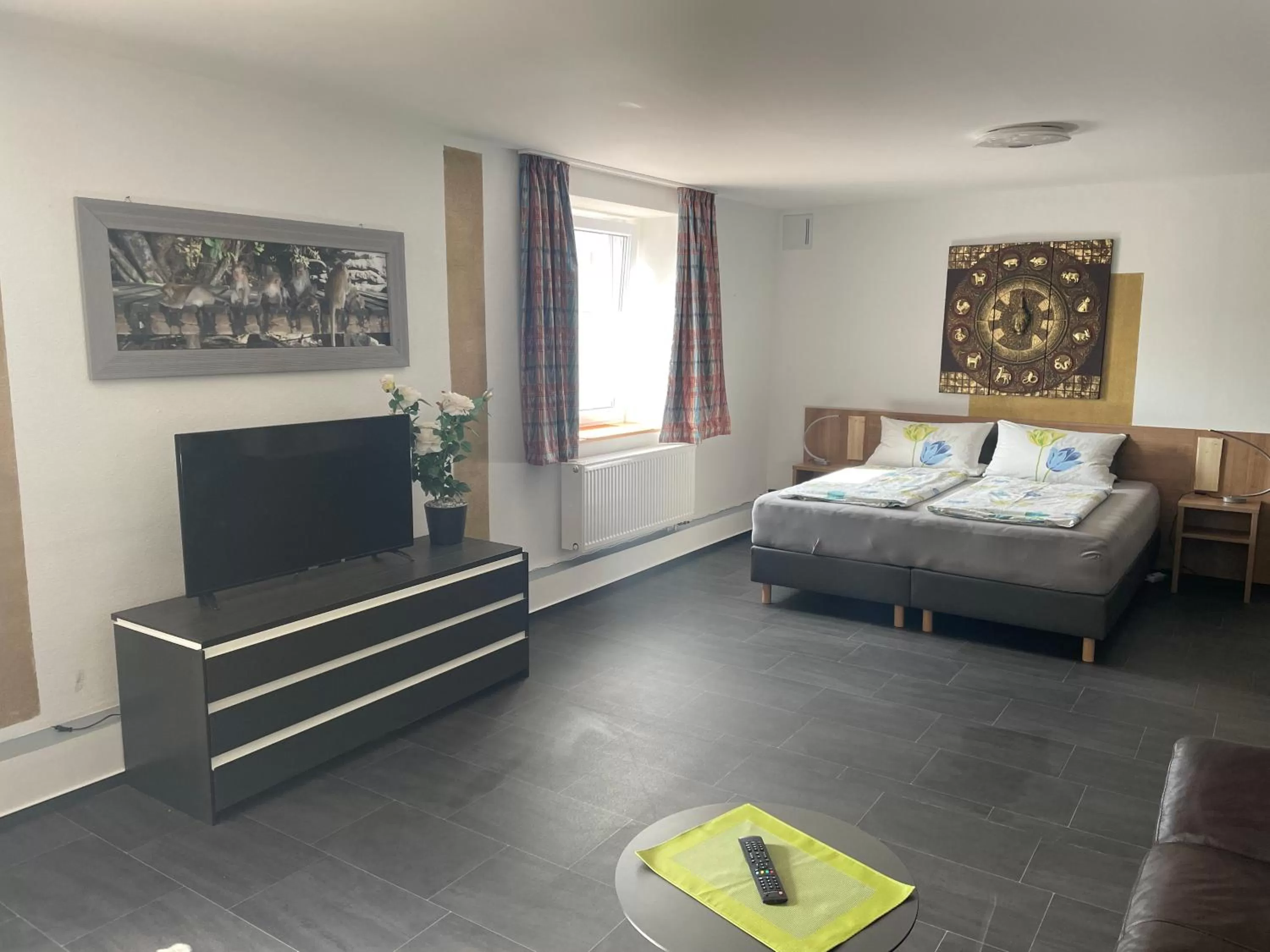 TV and multimedia, Bed in Landhotel Müller im Donautal