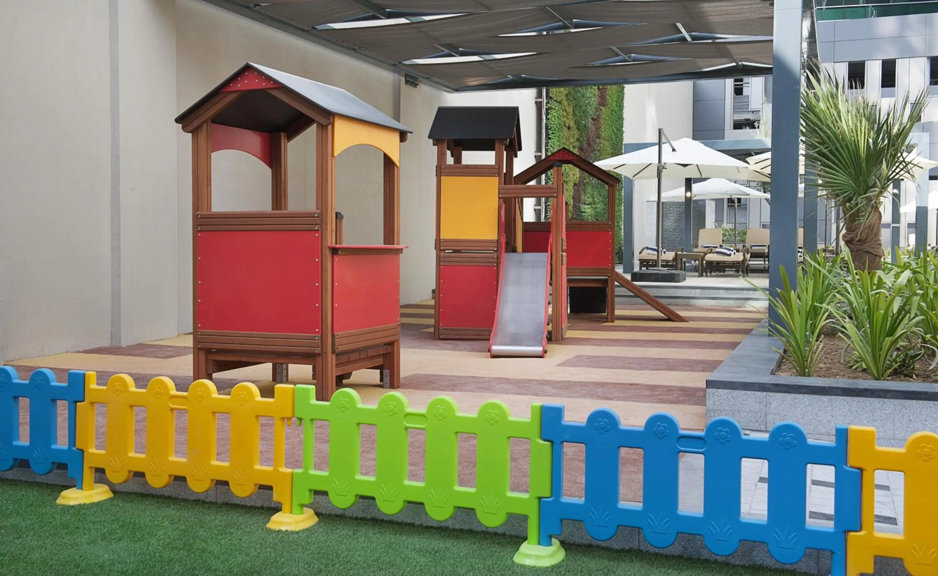 Children play ground in DAMAC Maison Cour Jardin