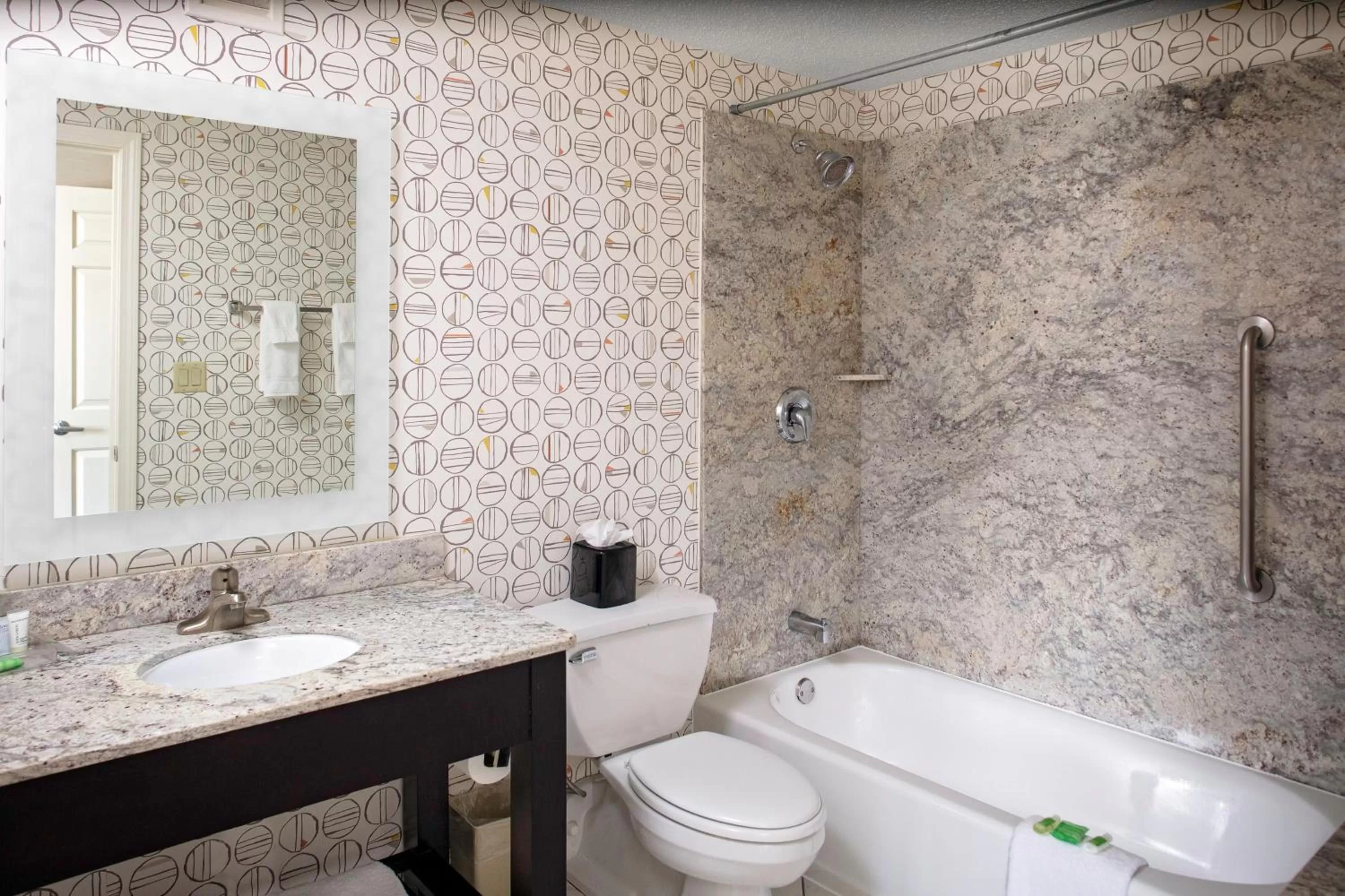 Bathroom in Holiday Inn Boston - Dedham Hotel & Conference Center by IHG