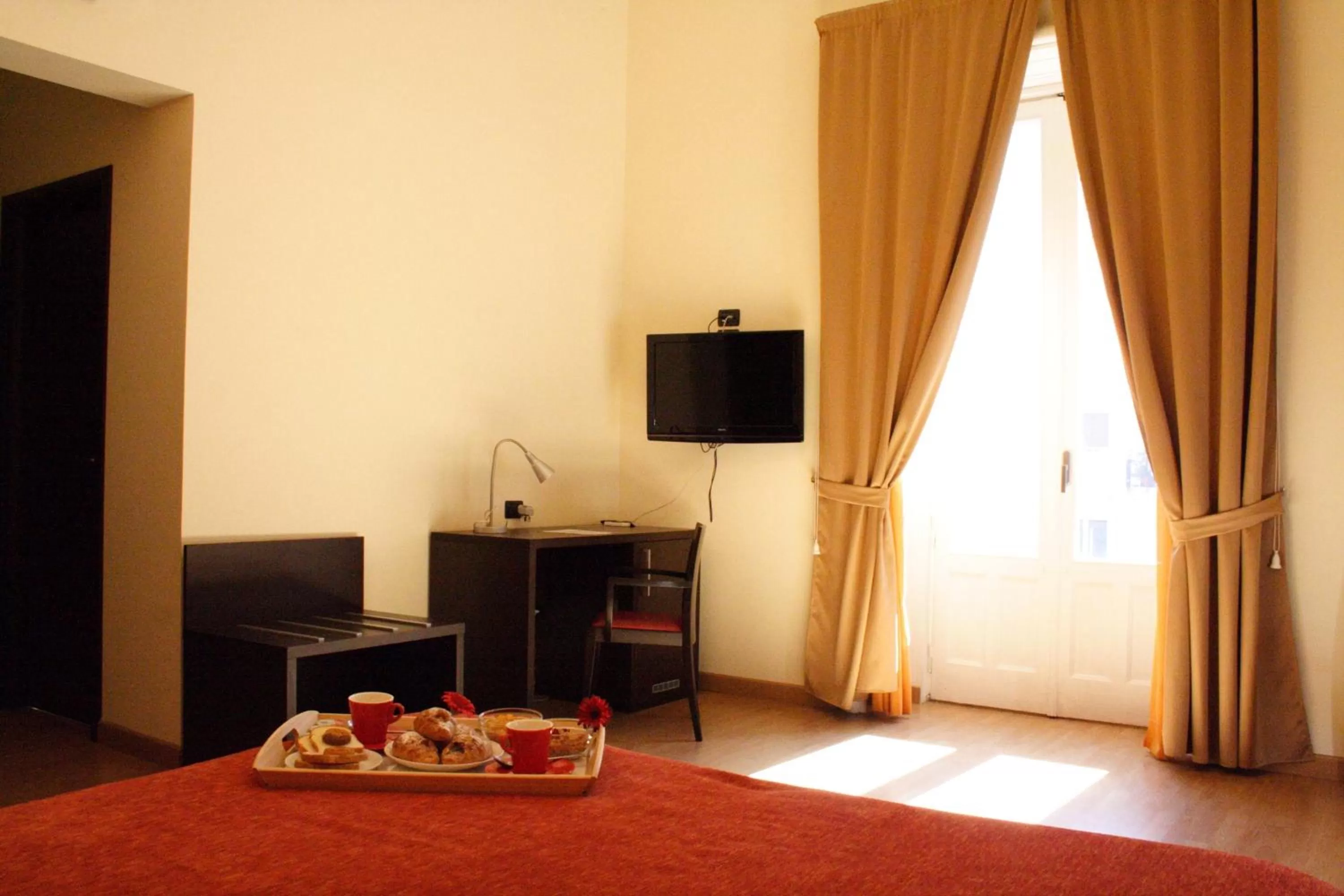 Bed in San Max Hotel