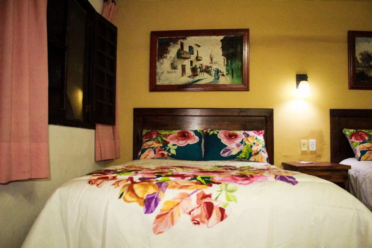 Bed in Hotel San Clemente