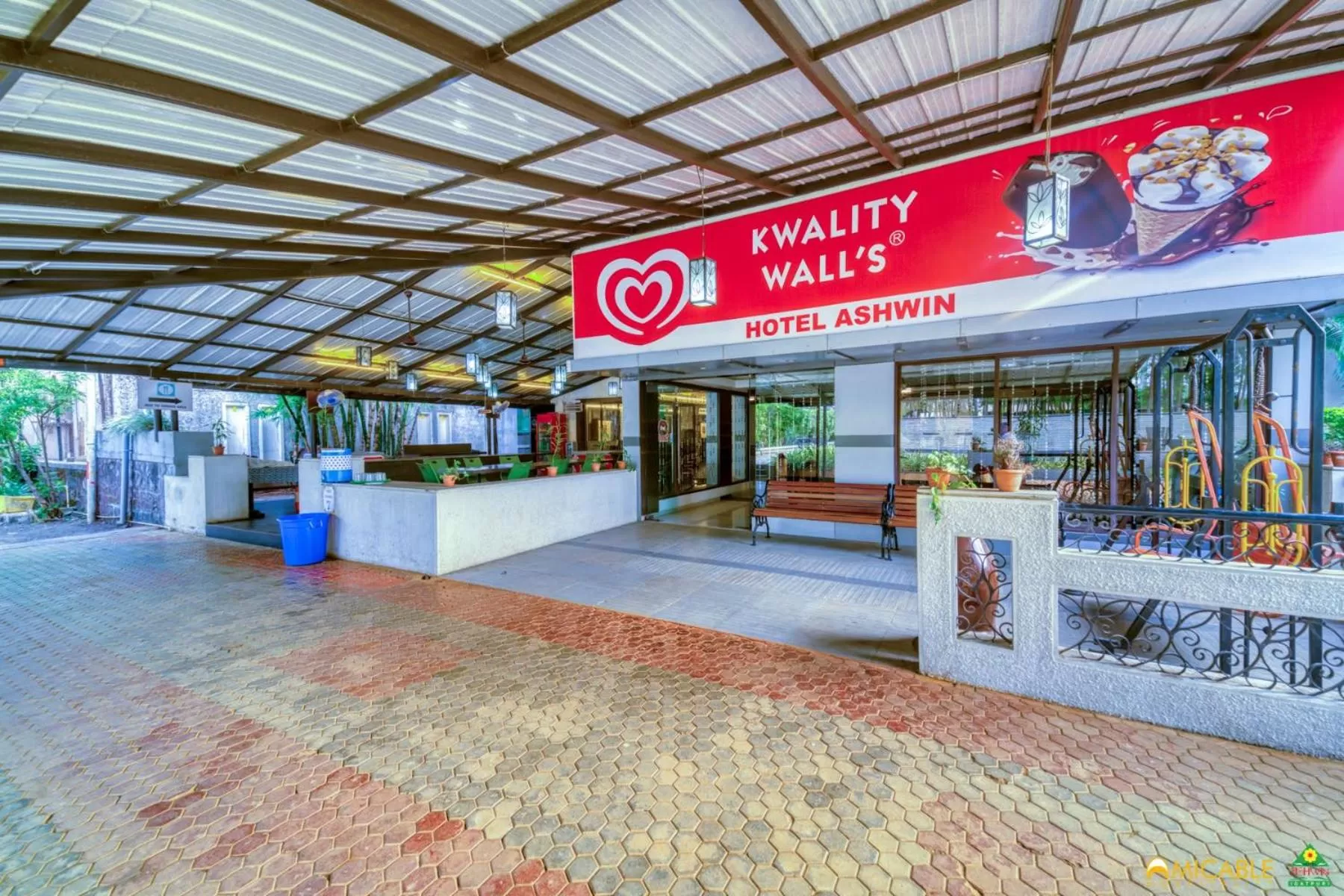 Facade/entrance in Hotel Ashwin Igatpuri, Pure Veg & Jain Food