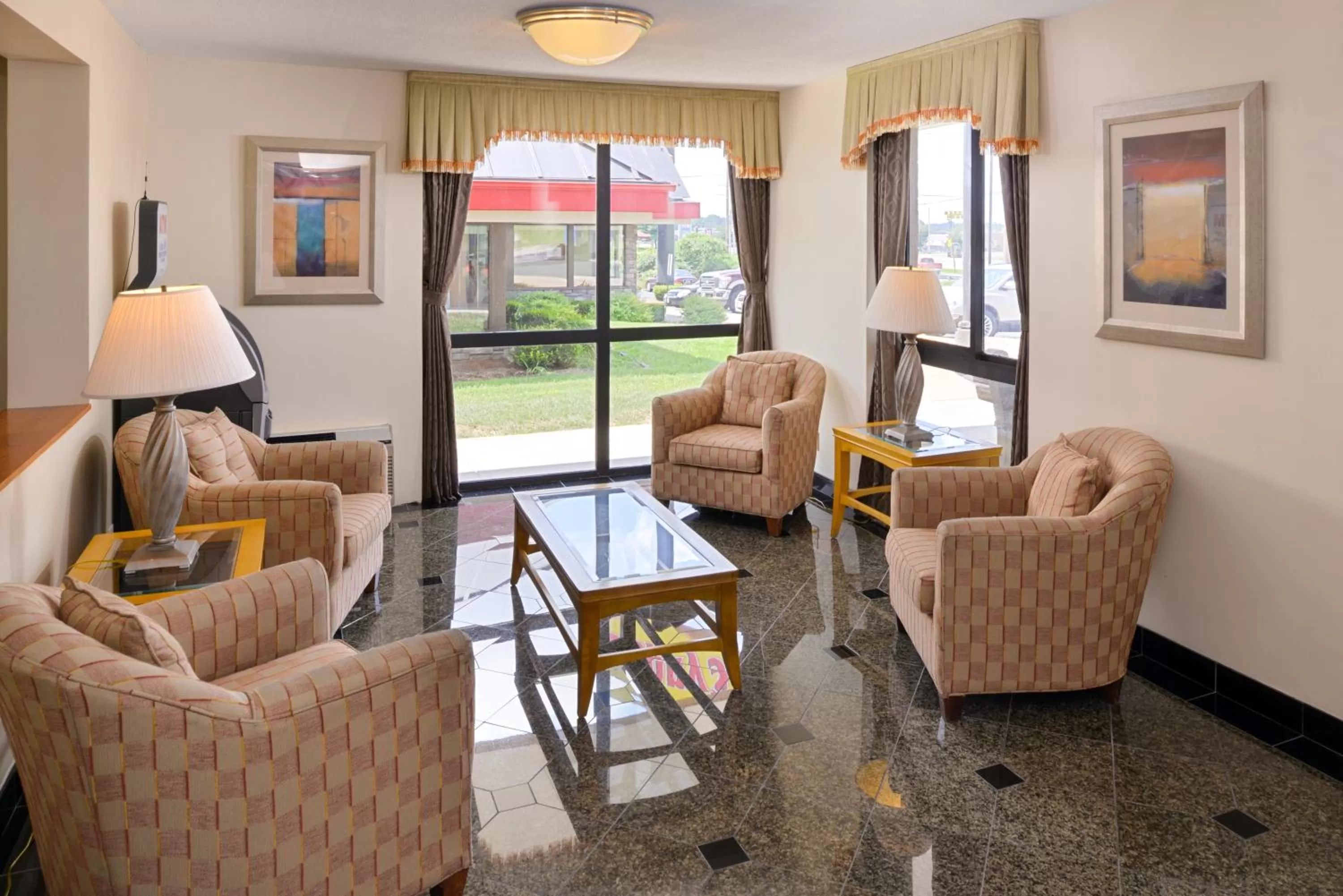 Lobby or reception in Americas Best Value Inn - Collinsville / St. Louis
