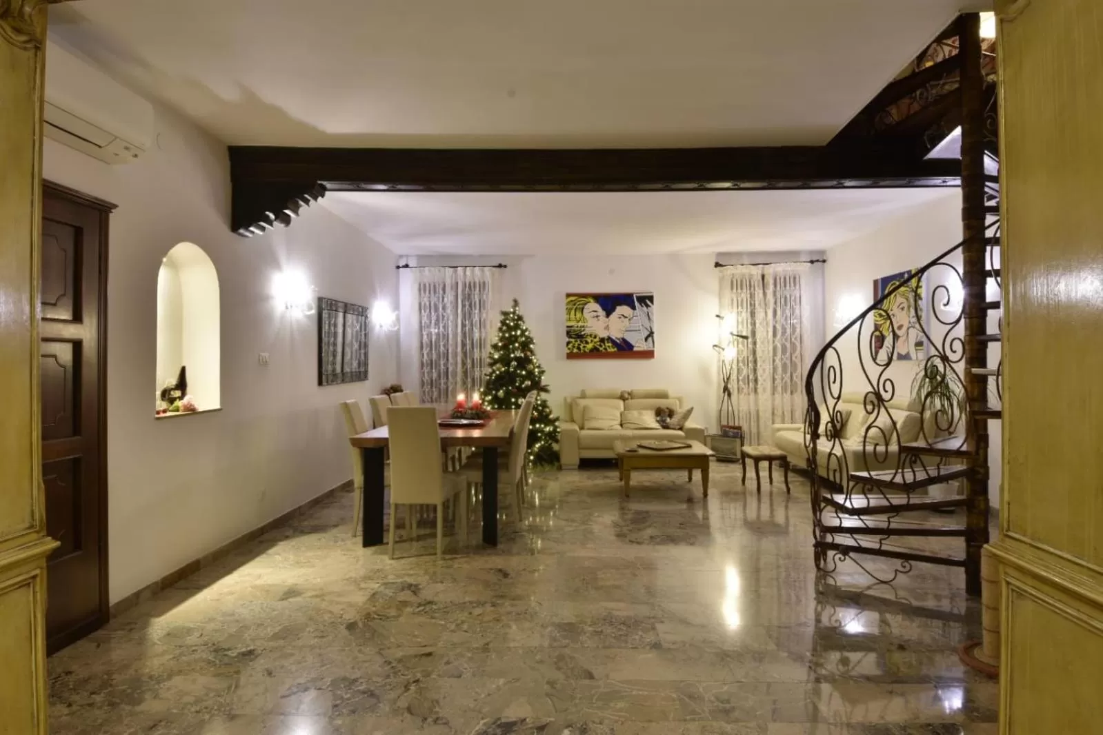 Communal lounge/ TV room, Restaurant/Places to Eat in Ca' del Cinema B&B