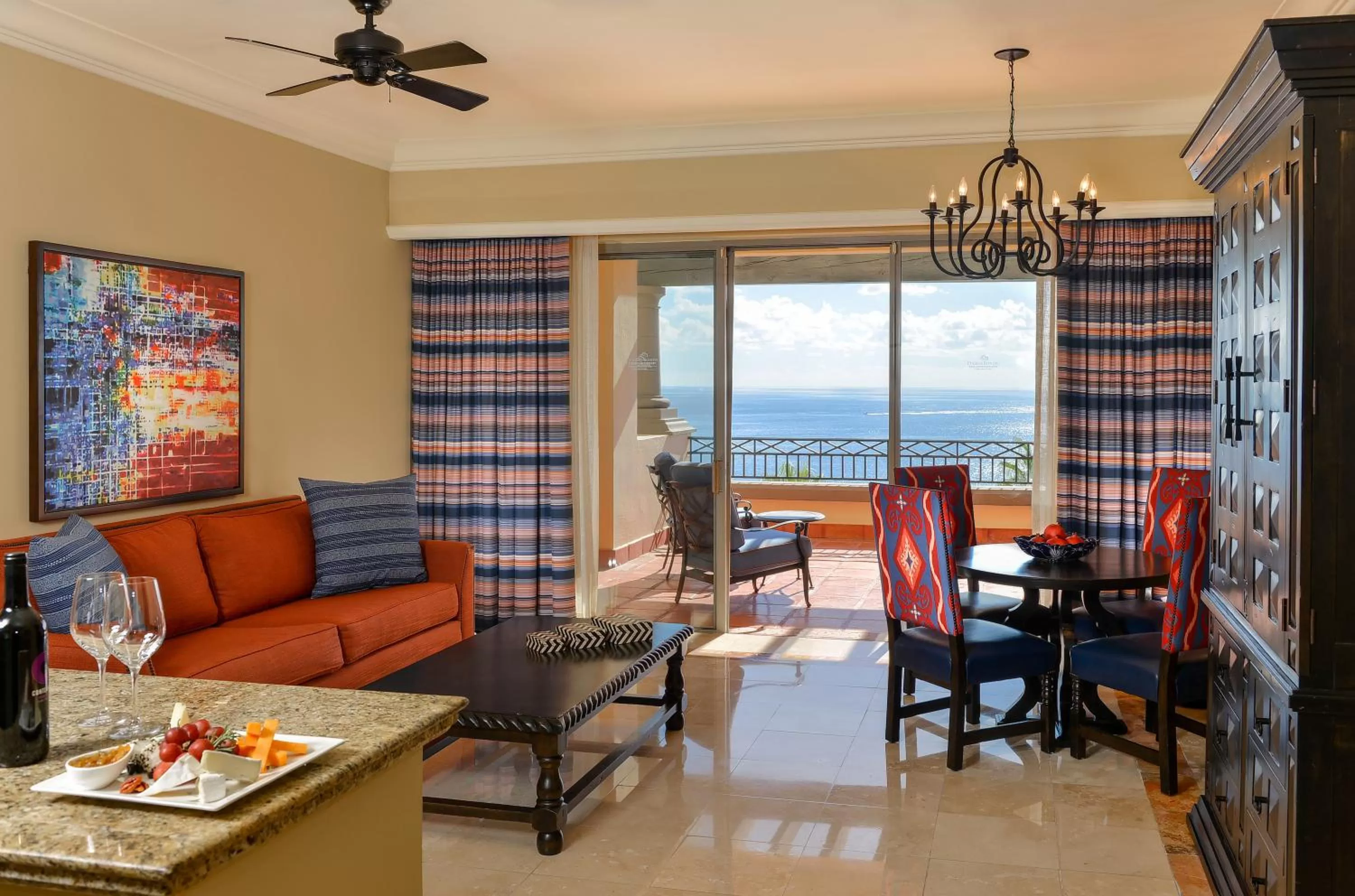 Living room in Pueblo Bonito Sunset Beach Golf & Spa Resort - All Inclusive
