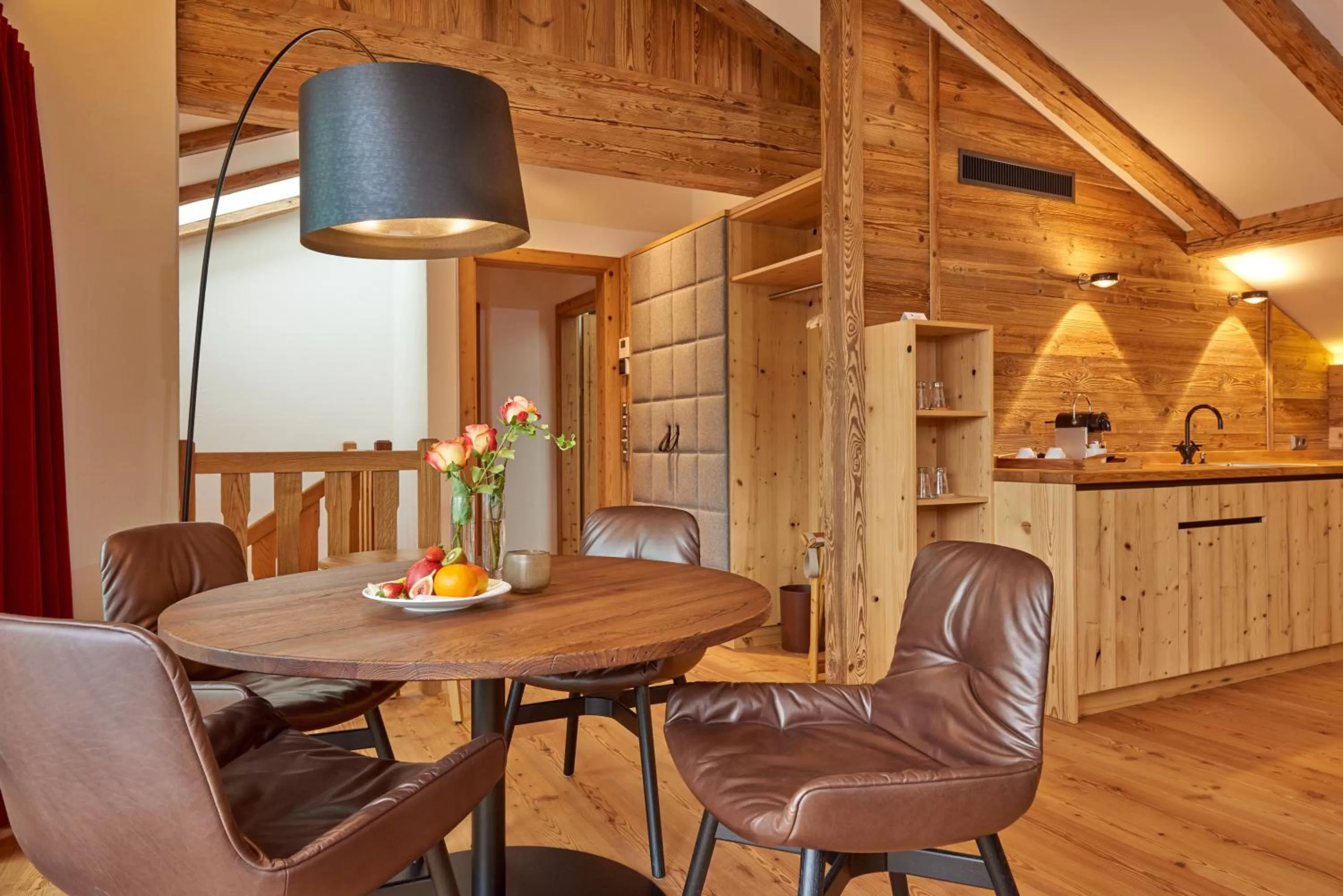 Kitchen or kitchenette in Das Achental Resort