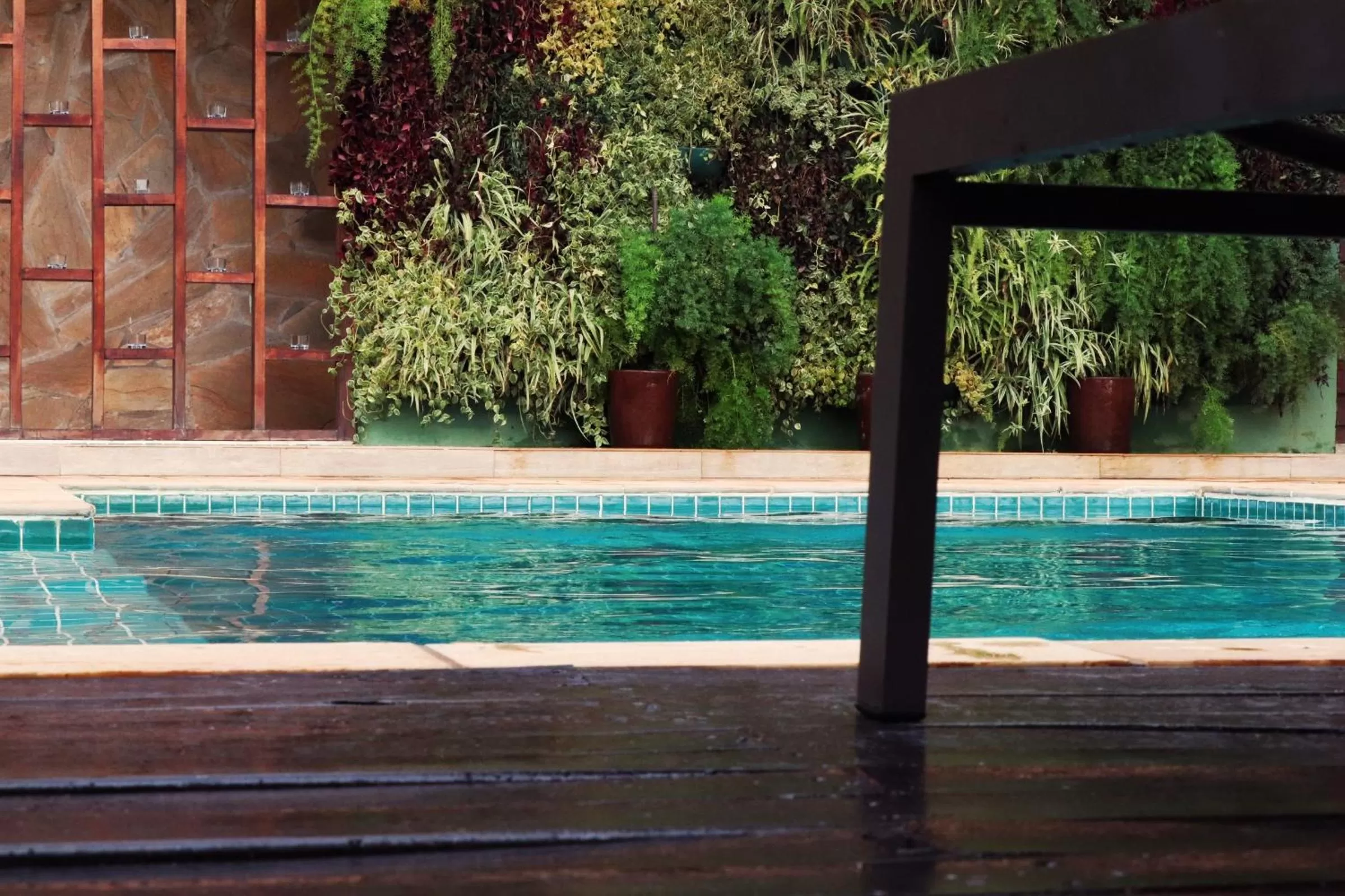 Decorative detail in Pousada Santa Thereza