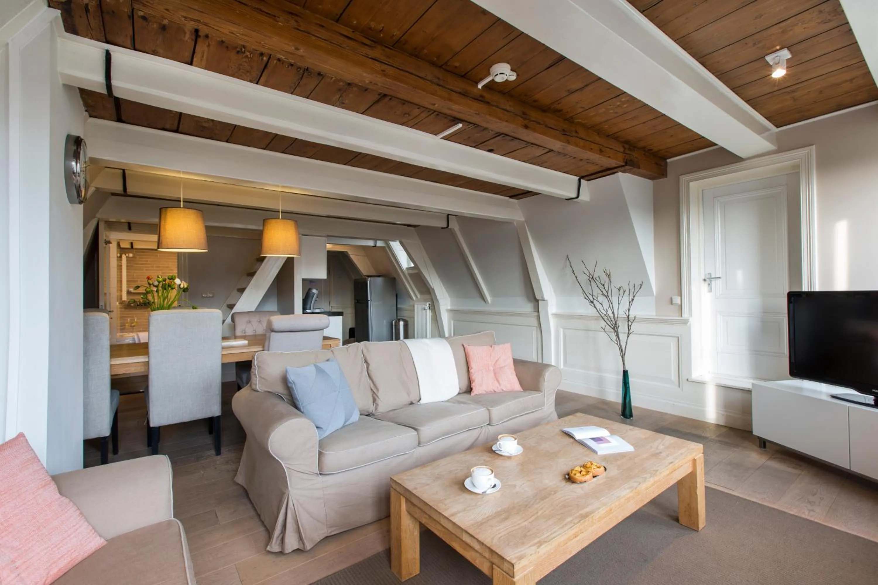 Living room in Grand Canal Boutique Hotel