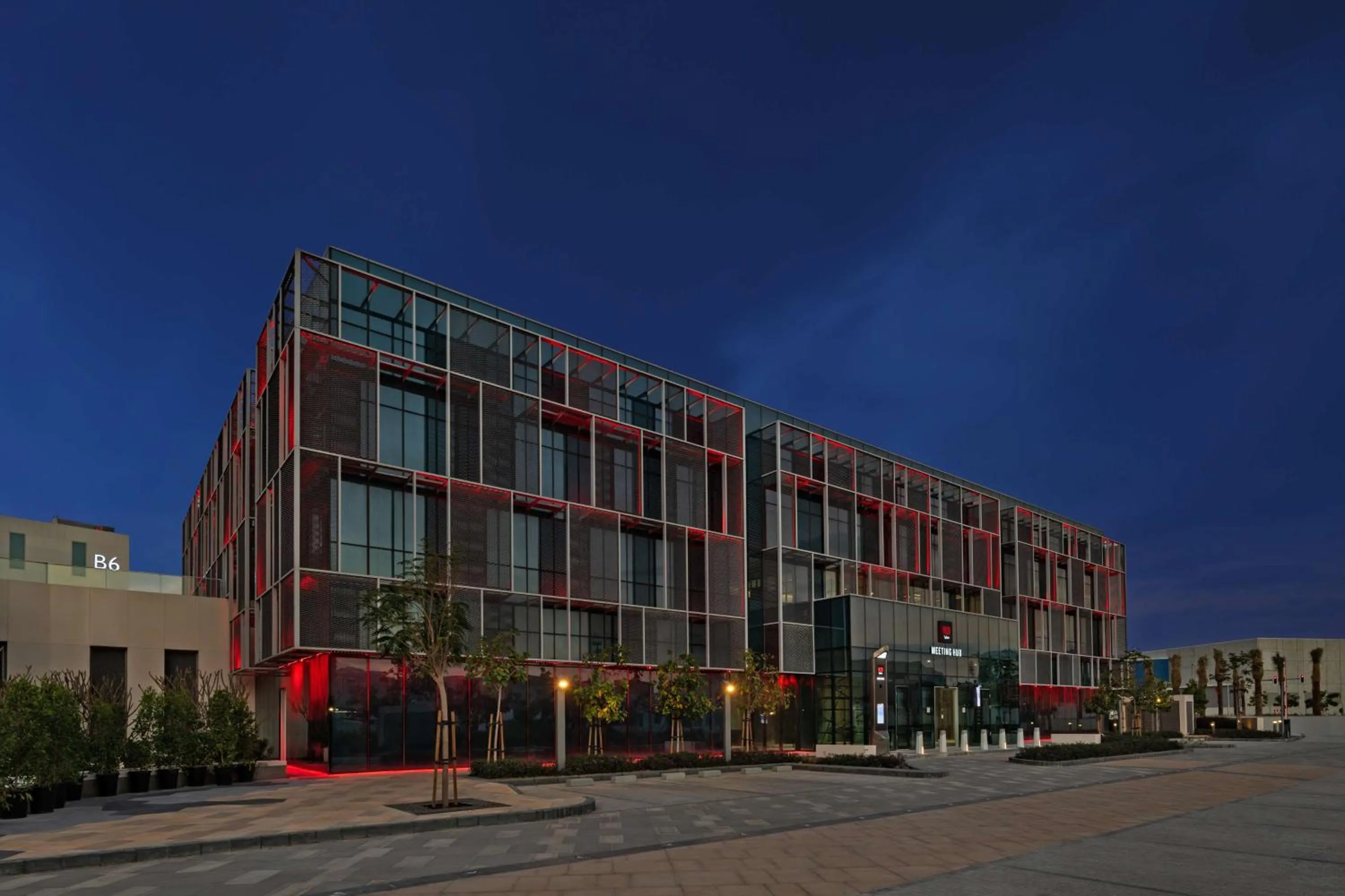 Property building in Radisson RED Dubai Silicon Oasis