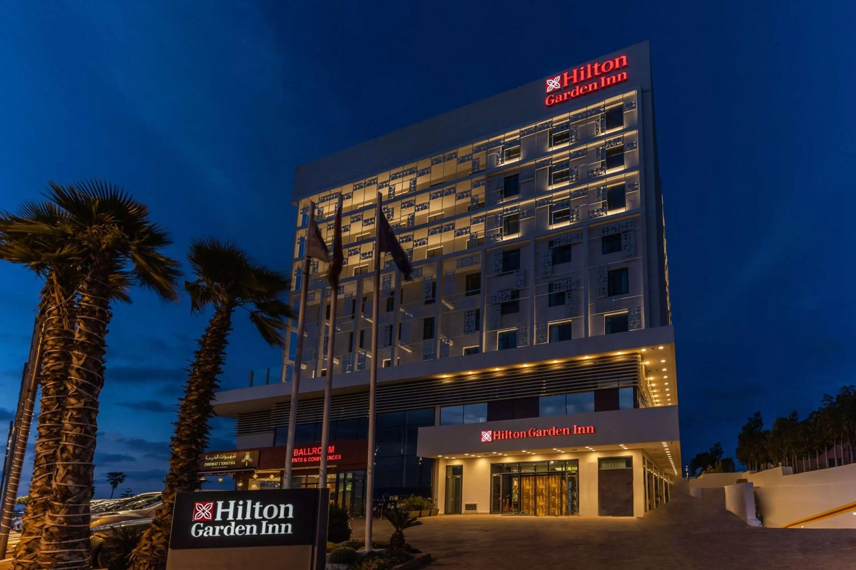 Property building in Hilton Garden Inn Casablanca Sud