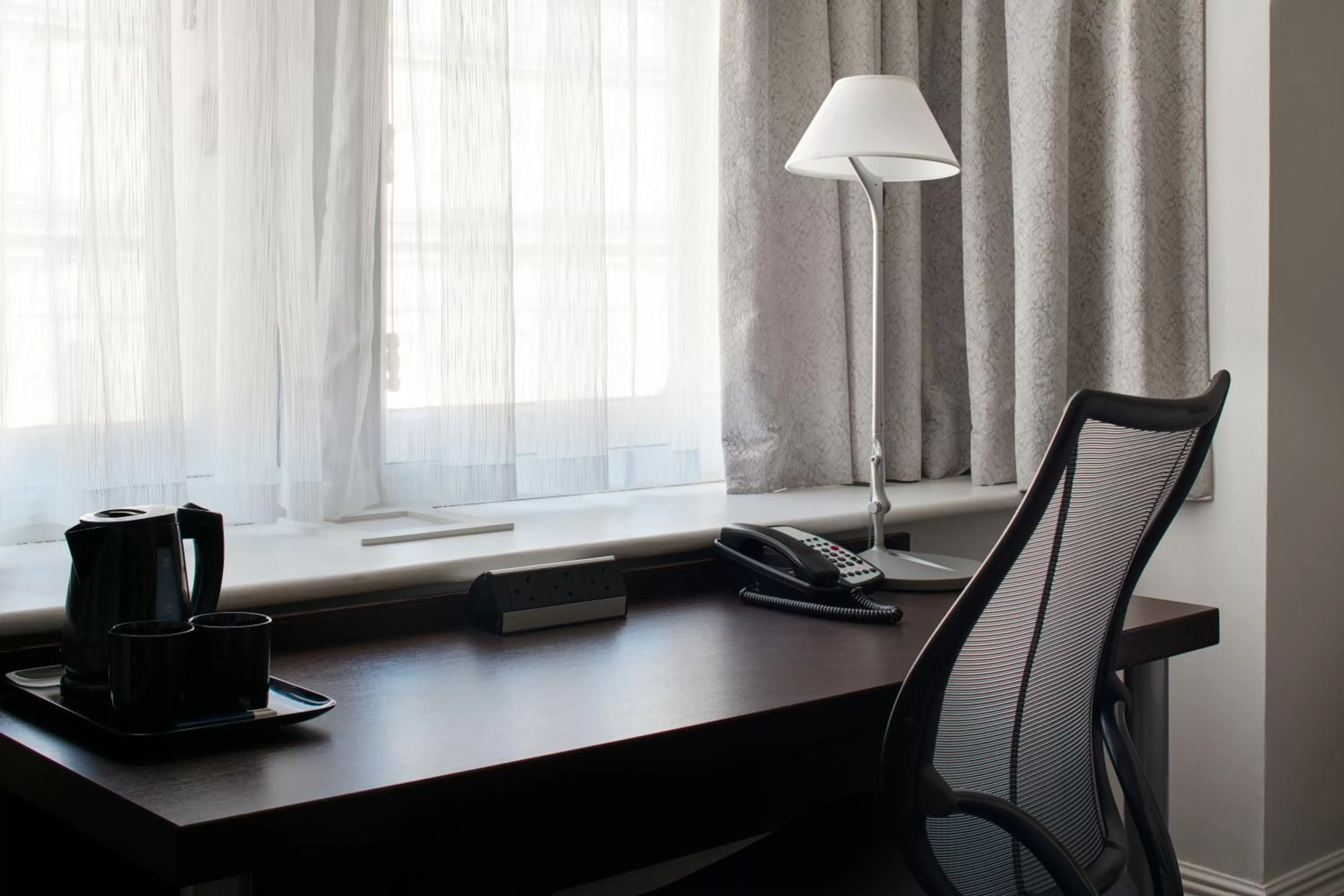 Seating area in Club Quarters Hotel Trafalgar Square, London