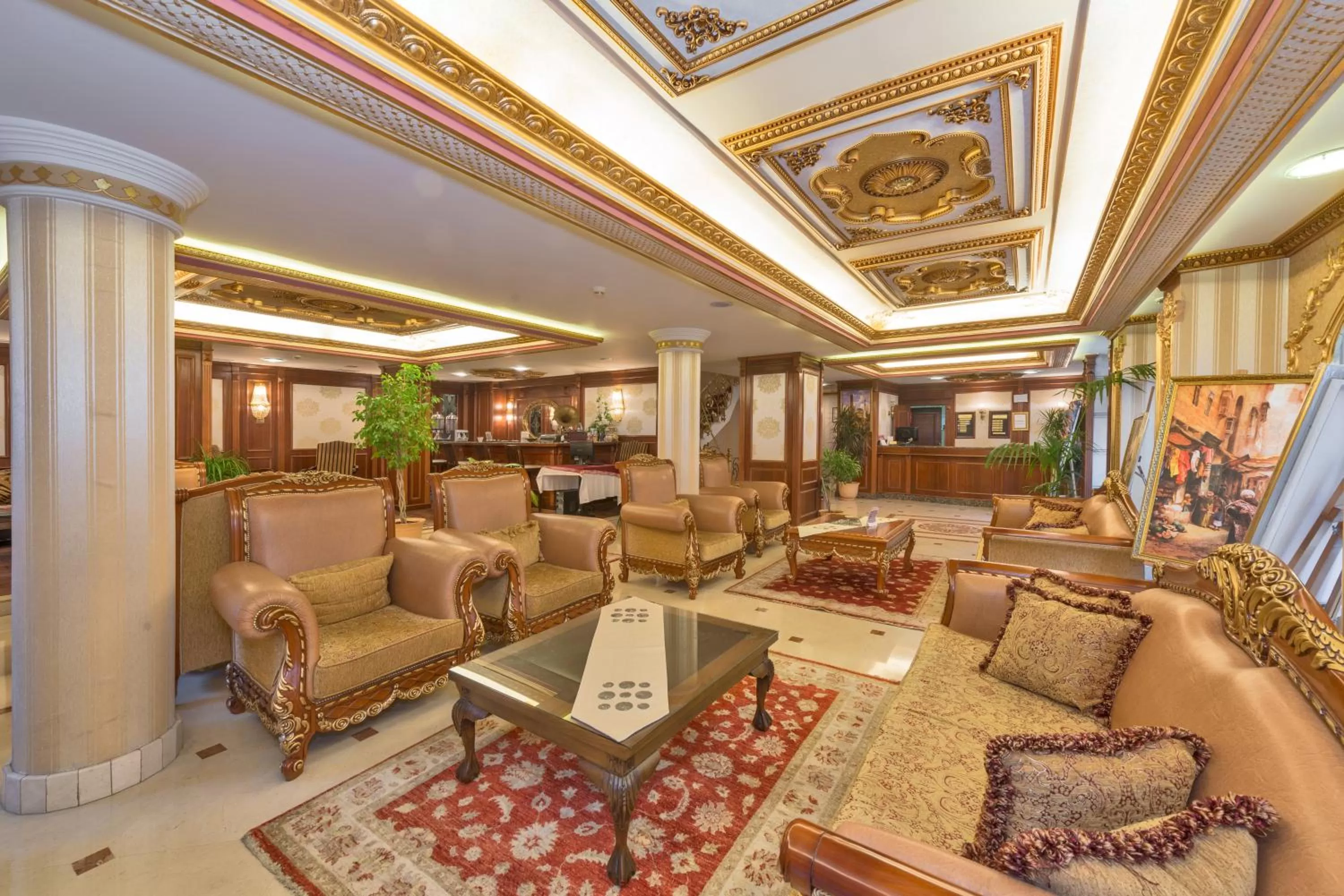 Lobby or reception in Golden Horn Hotel