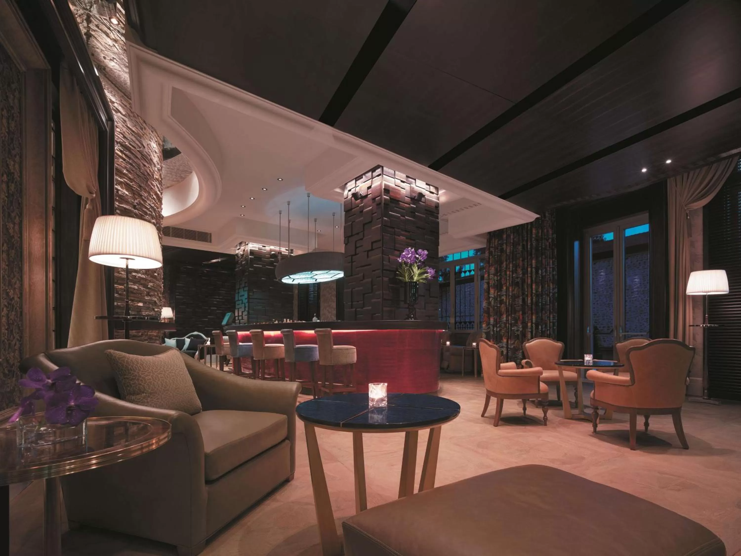 Lounge or bar in Shangri-La Bosphorus, Istanbul