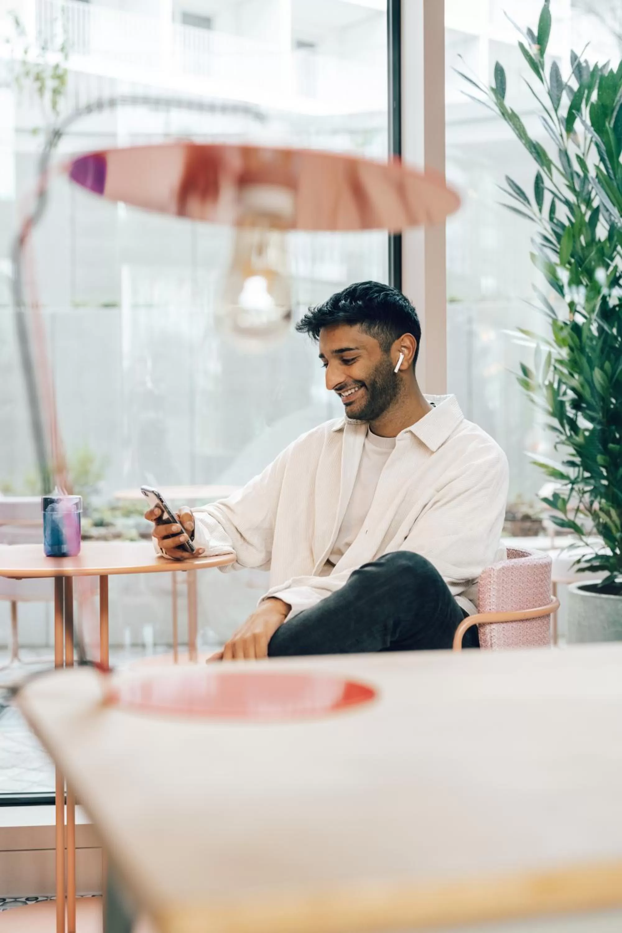 Communal lounge/ TV room in Revo Munich