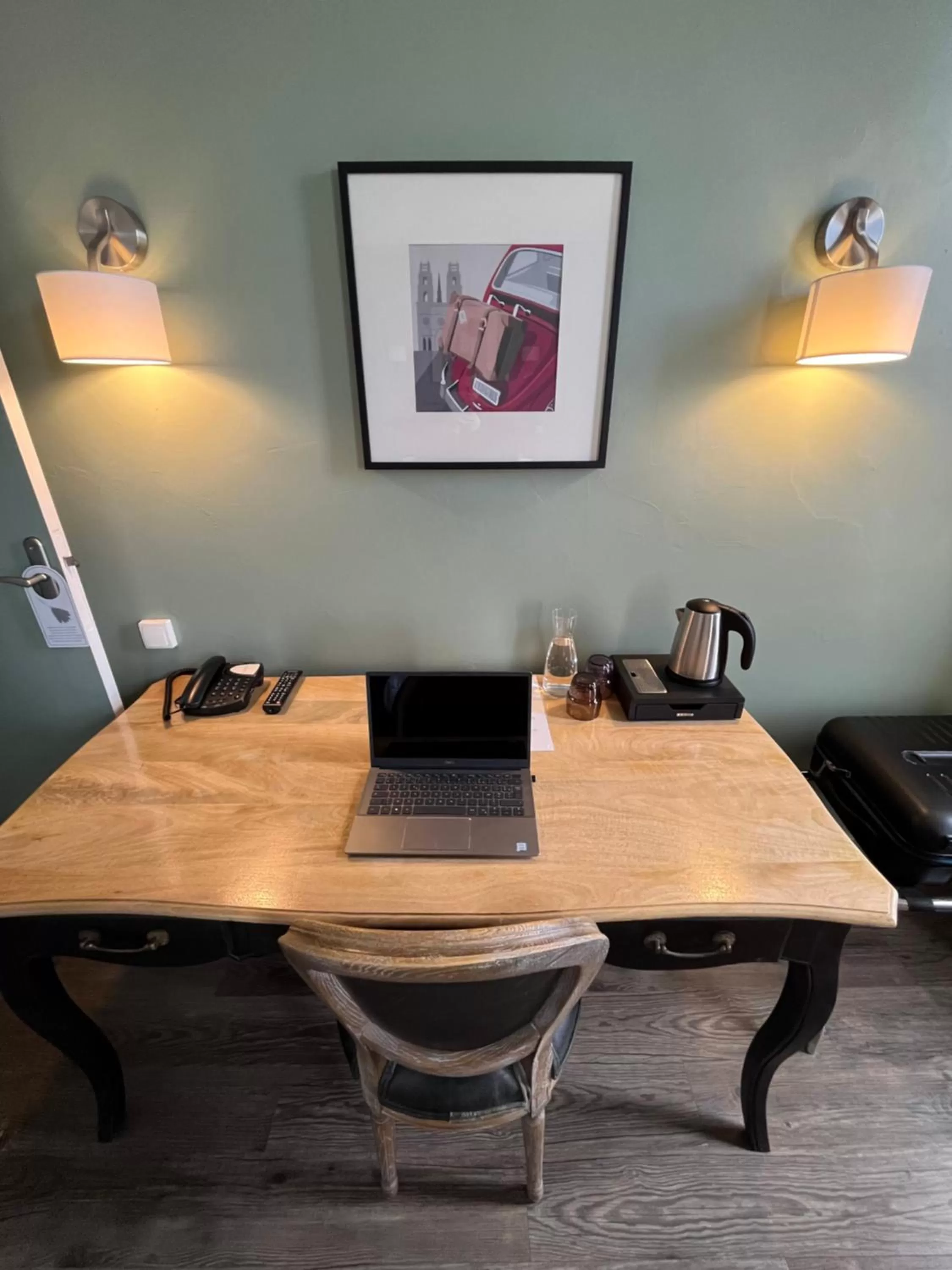 Seating area in Hotel Des Cedres