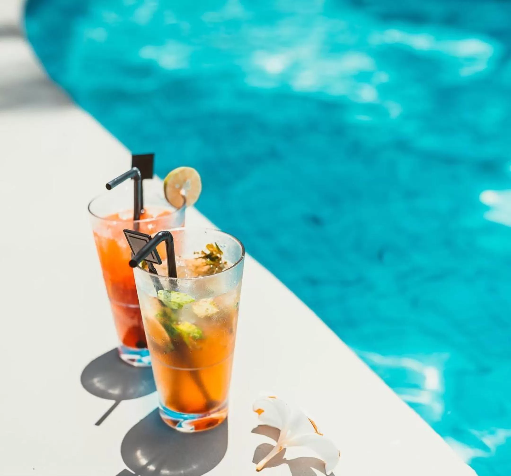 Drinks in Flamingo Beach Pousada