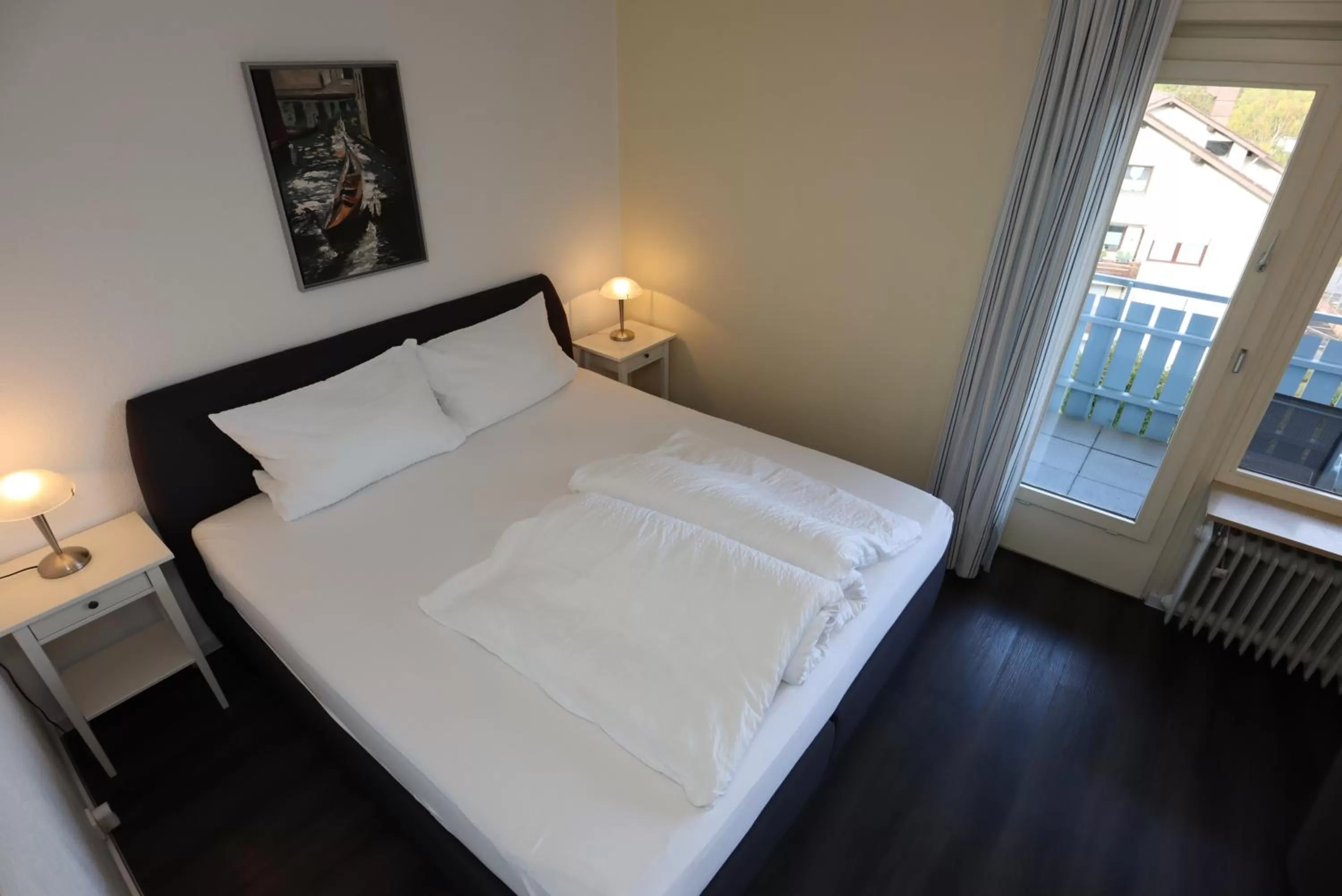 Bed in Hotel Sonnenhof Garni