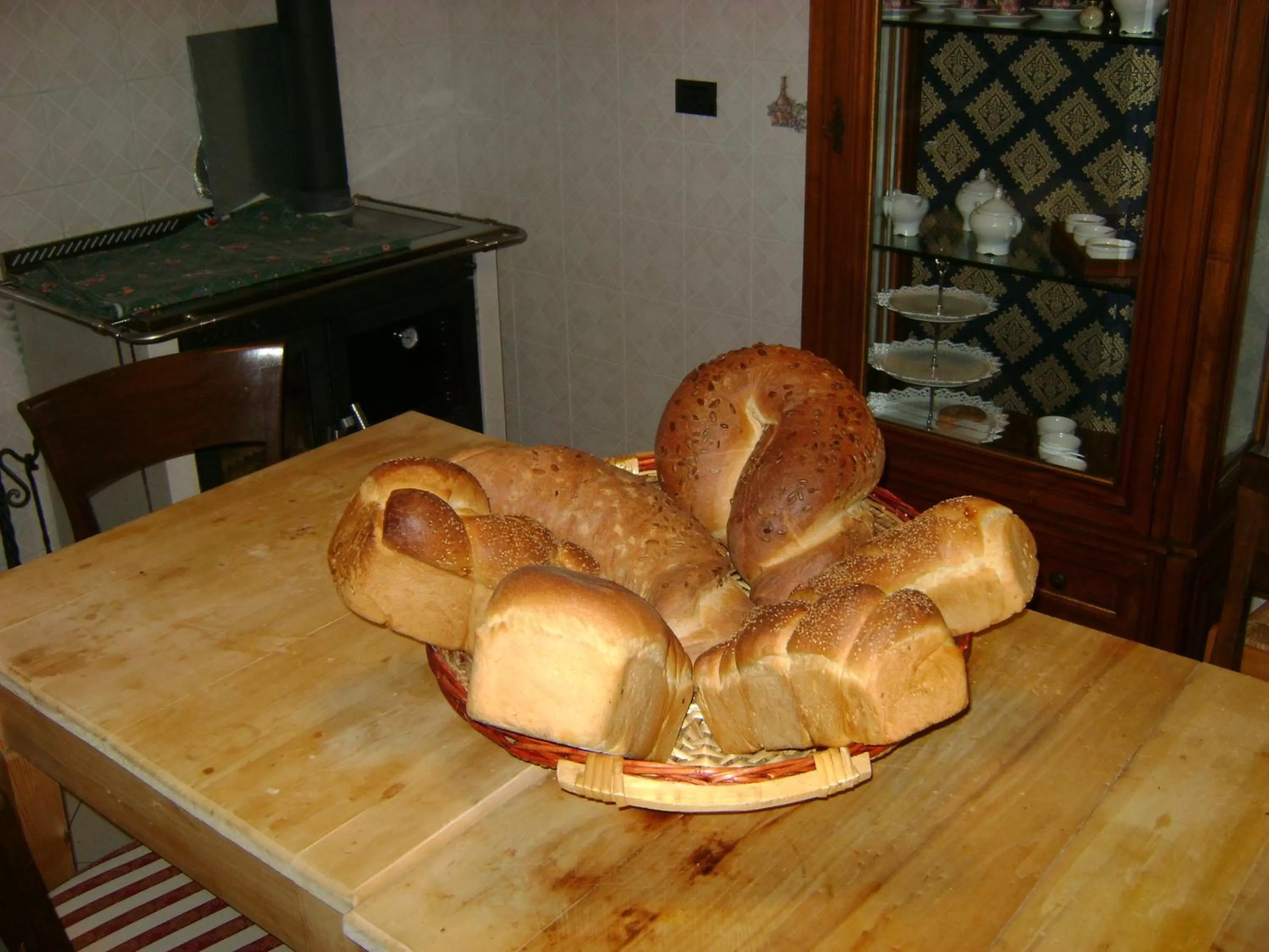 Food and drinks in B&B Lattemiele