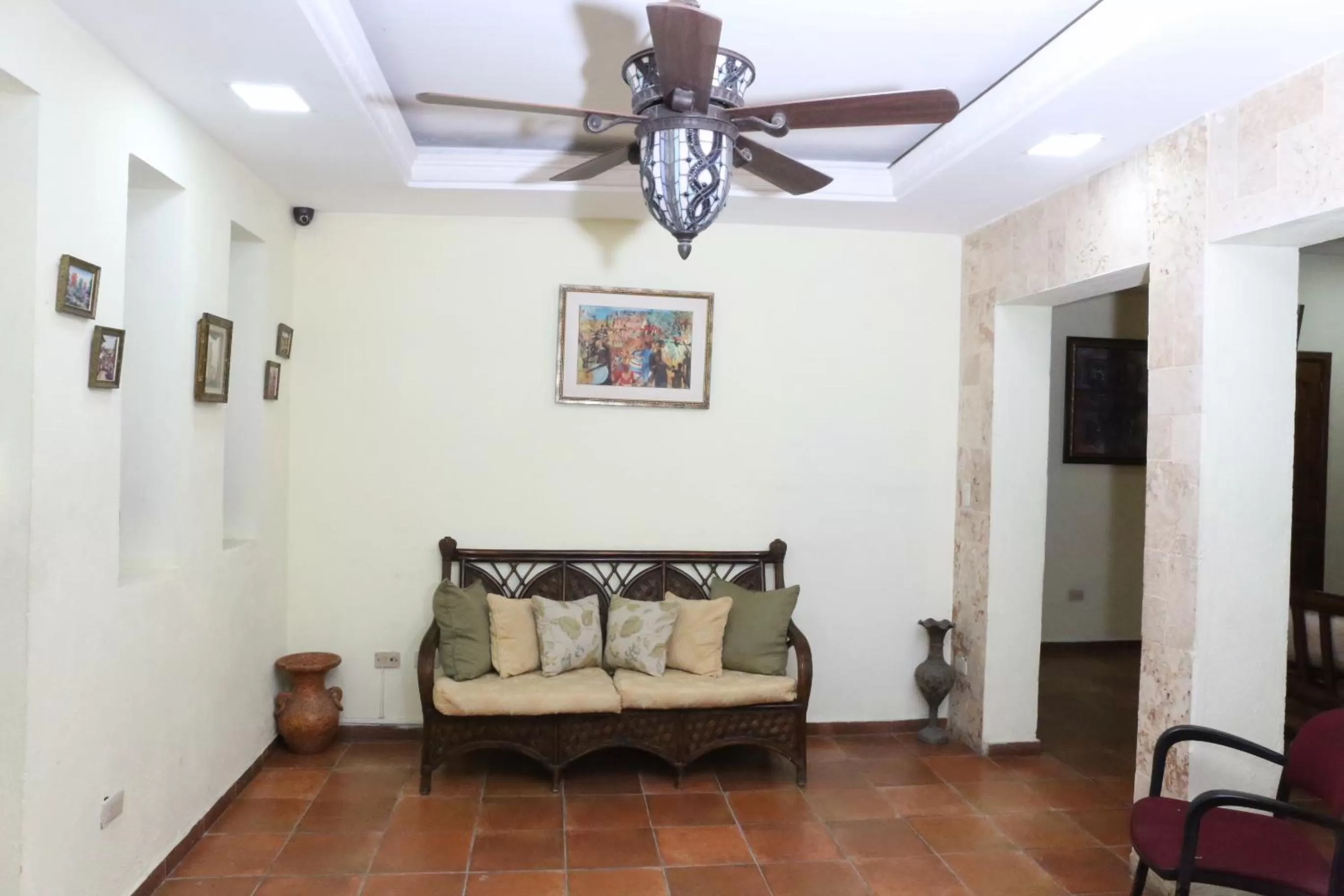 Lobby or reception in Hotel Aluge