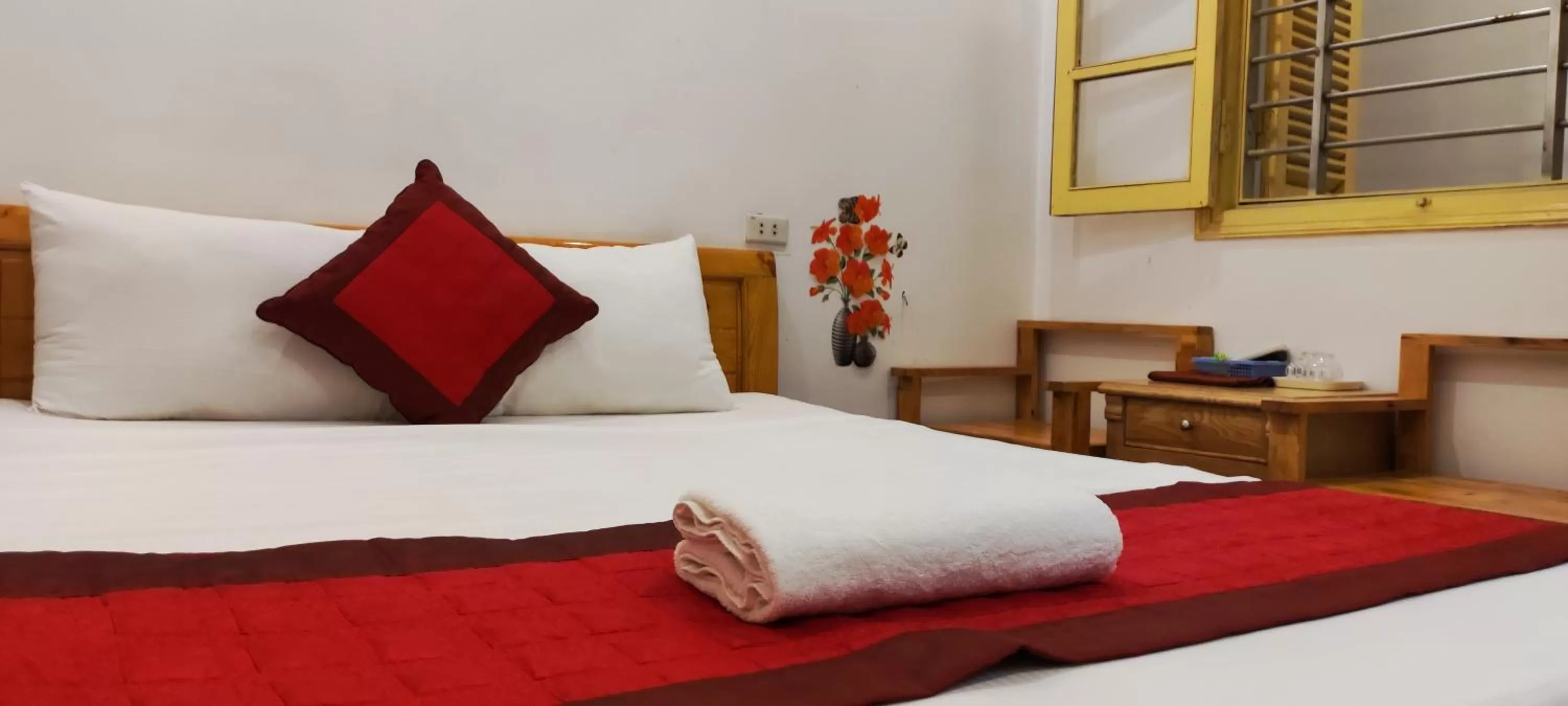 Bedroom, Bed in Thanh Hương 99 Hotel - Nội Bài