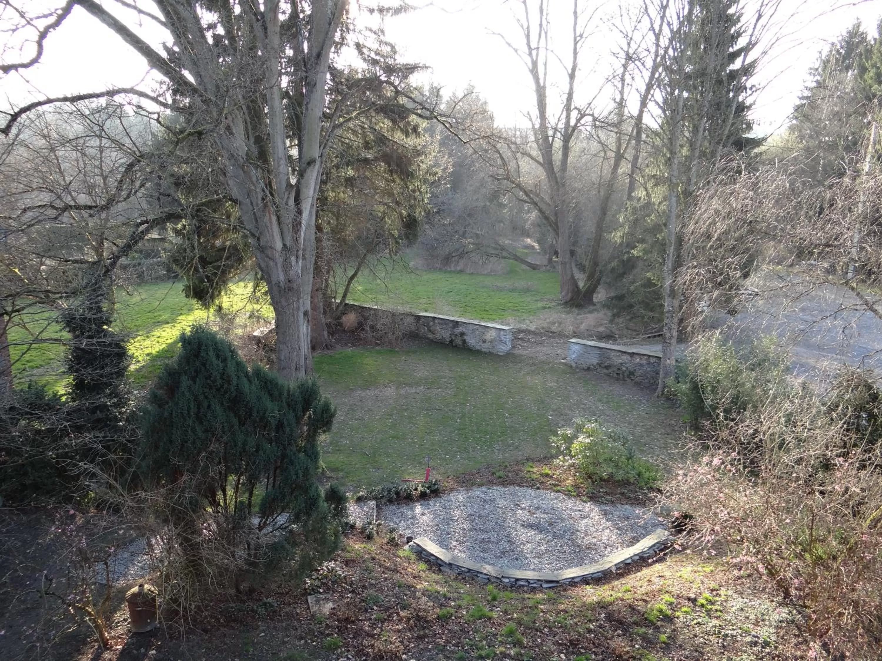 Garden in B&B Les Tilleuls