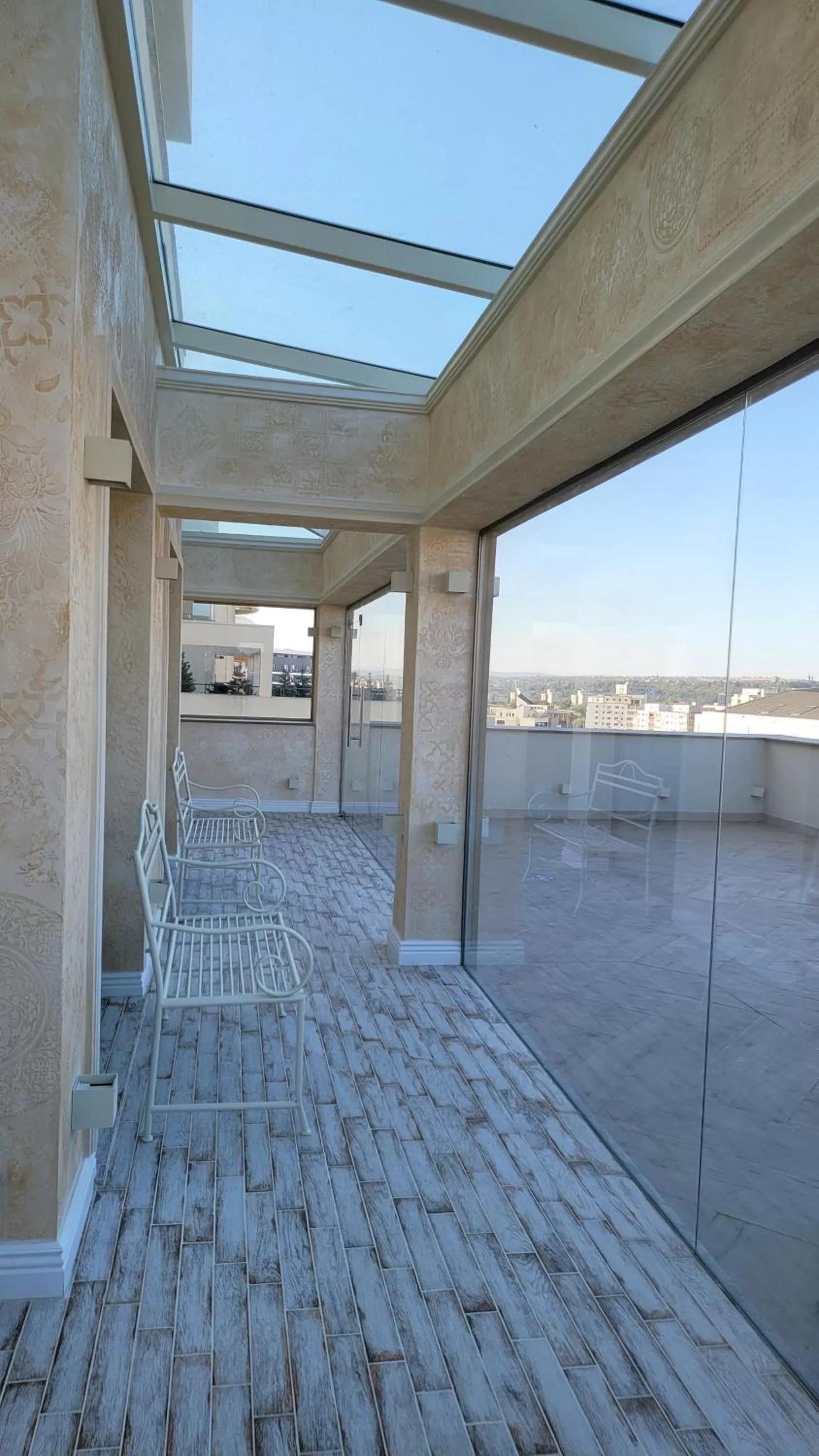 Balcony/Terrace in Terrace Suites Iasi