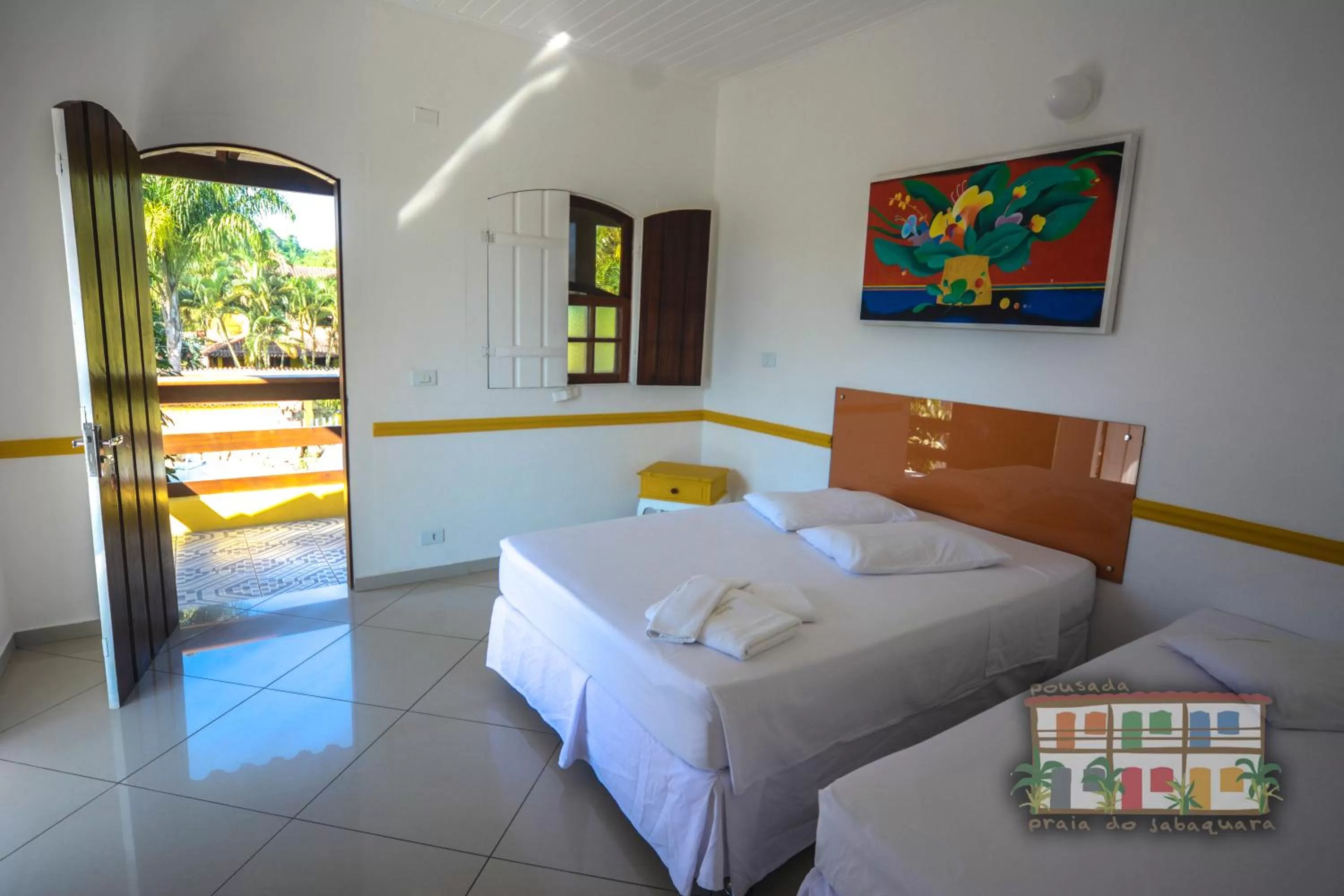 Photo of the whole room, Bed in Pousada Praia do Jabaquara