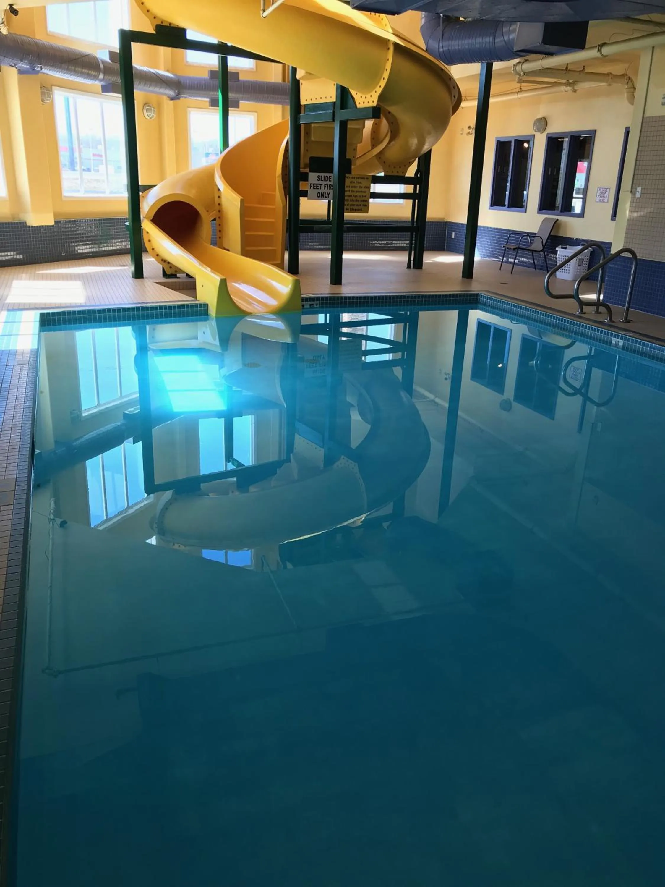 Swimming pool in Super 8 by Wyndham Slave Lake AB