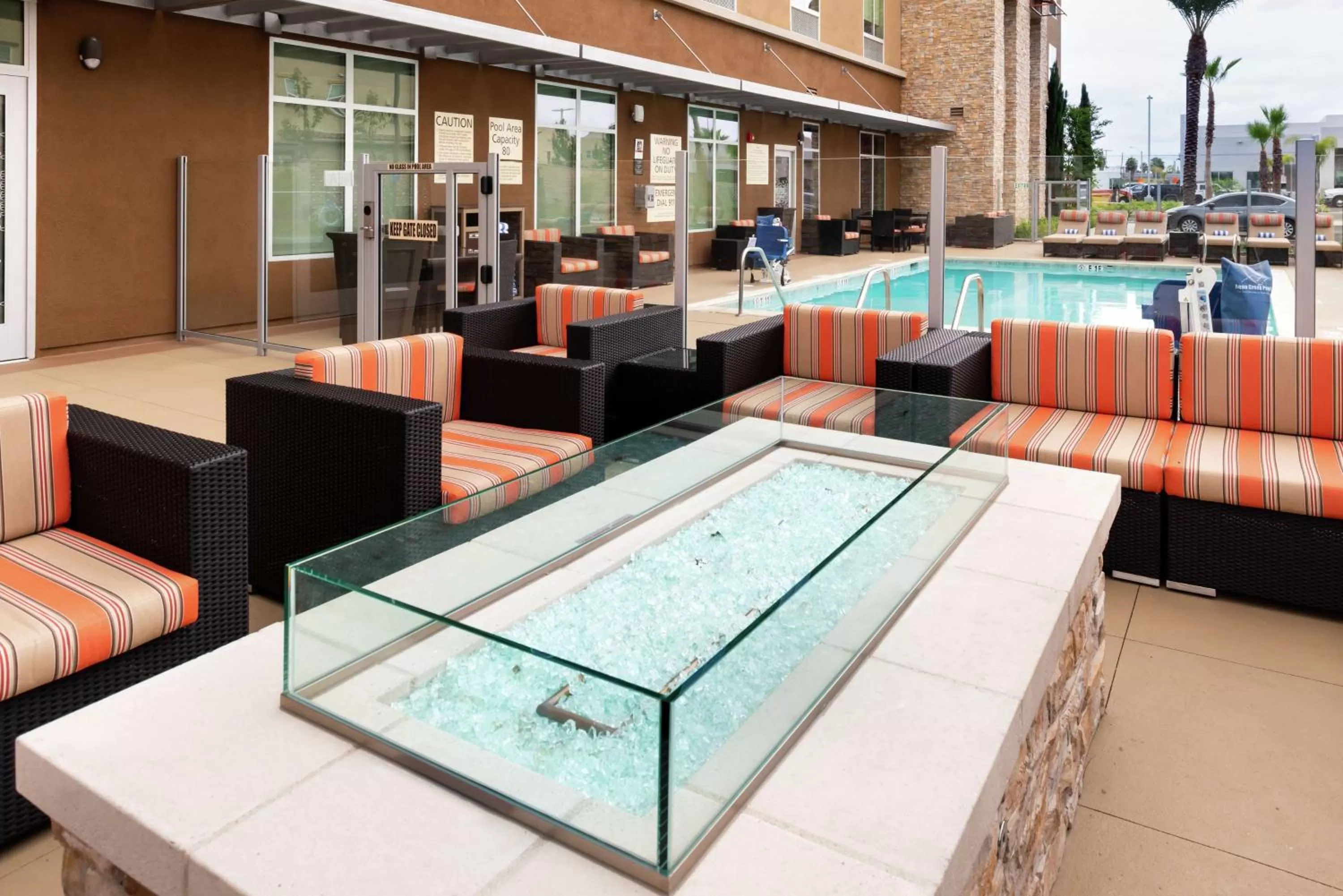 Patio in Hampton Inn & Suites Buena Park
