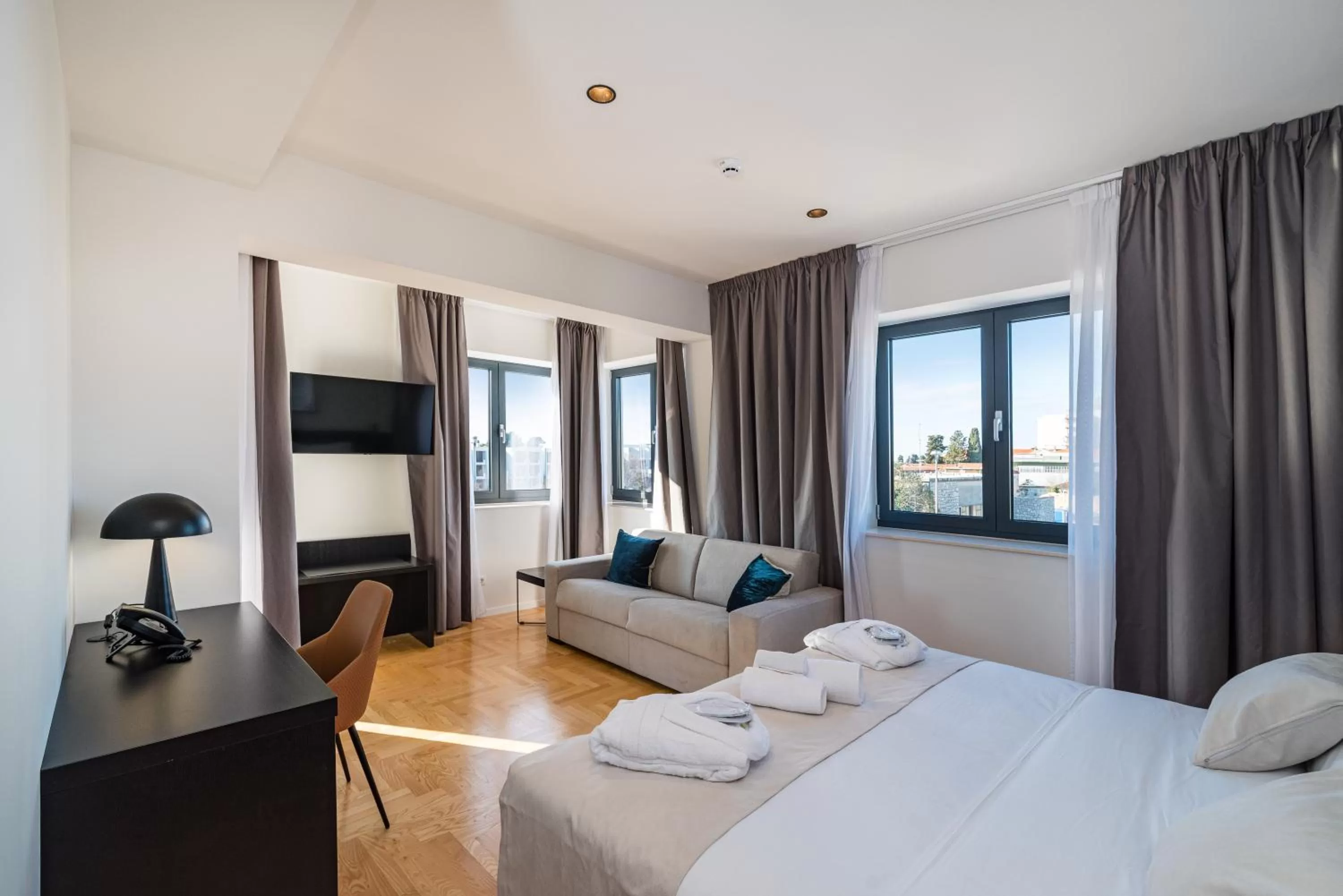 Bed in Miramare Hotel