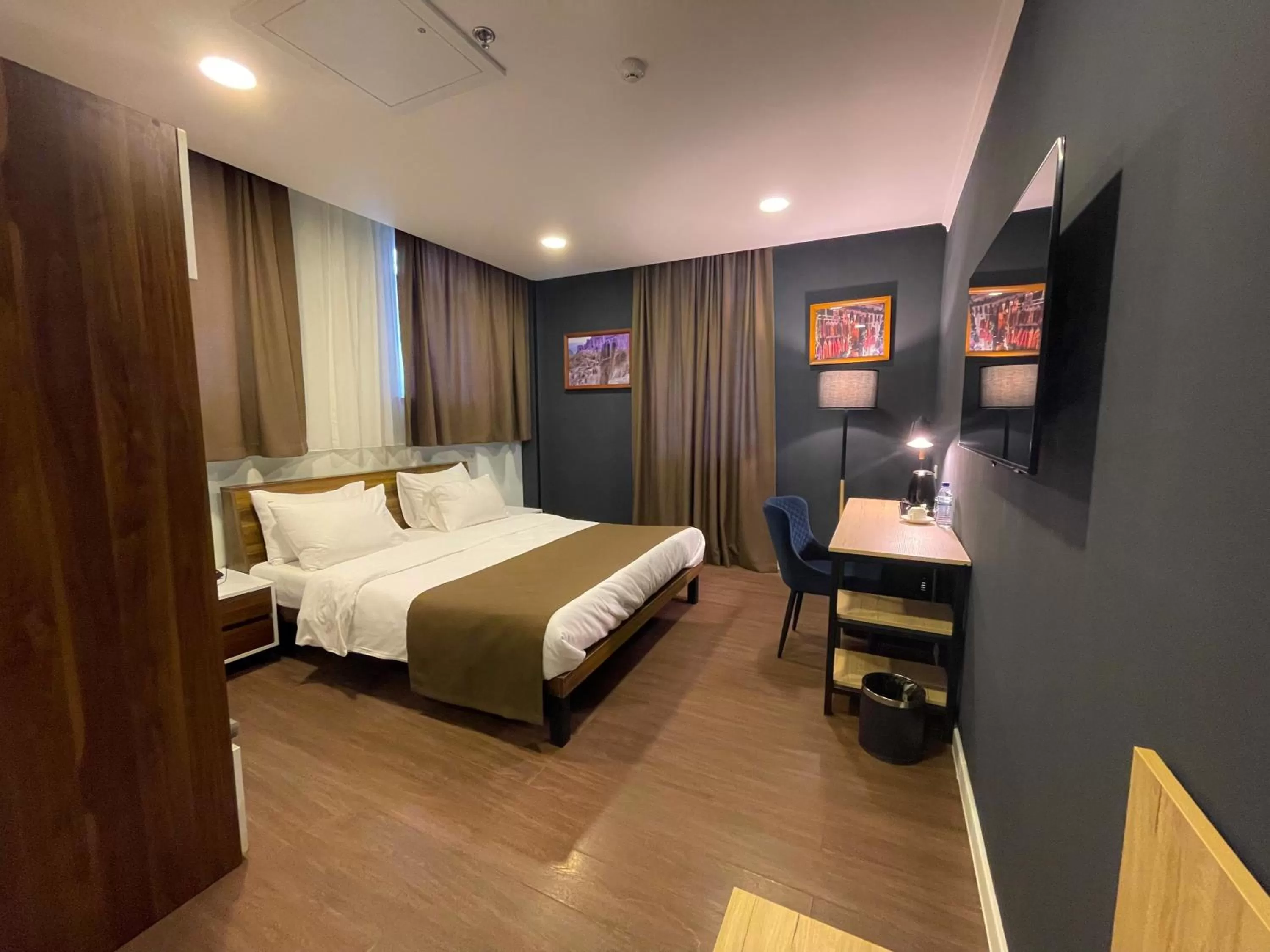 Bed in Bricks Hotel Tbilisi