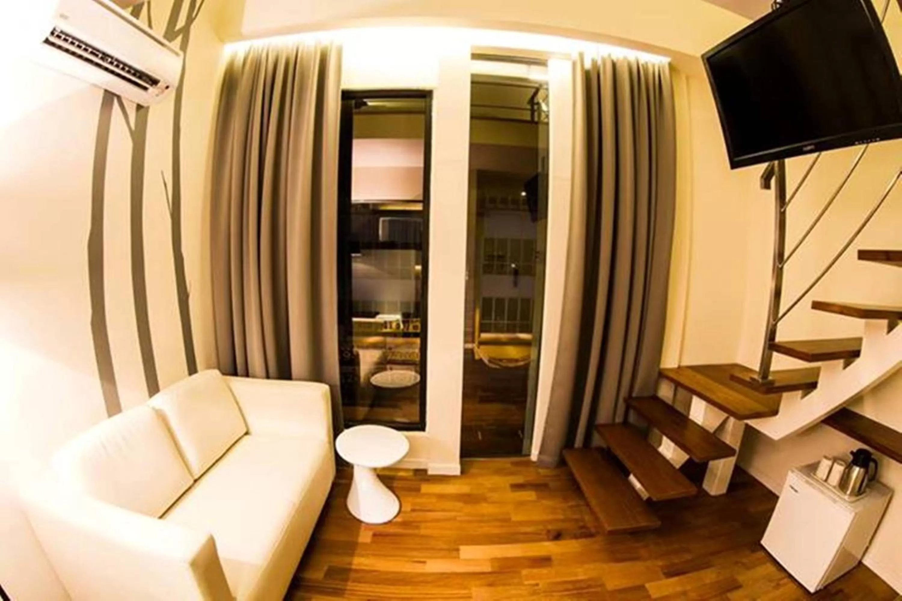 Living room in Mood Hotel