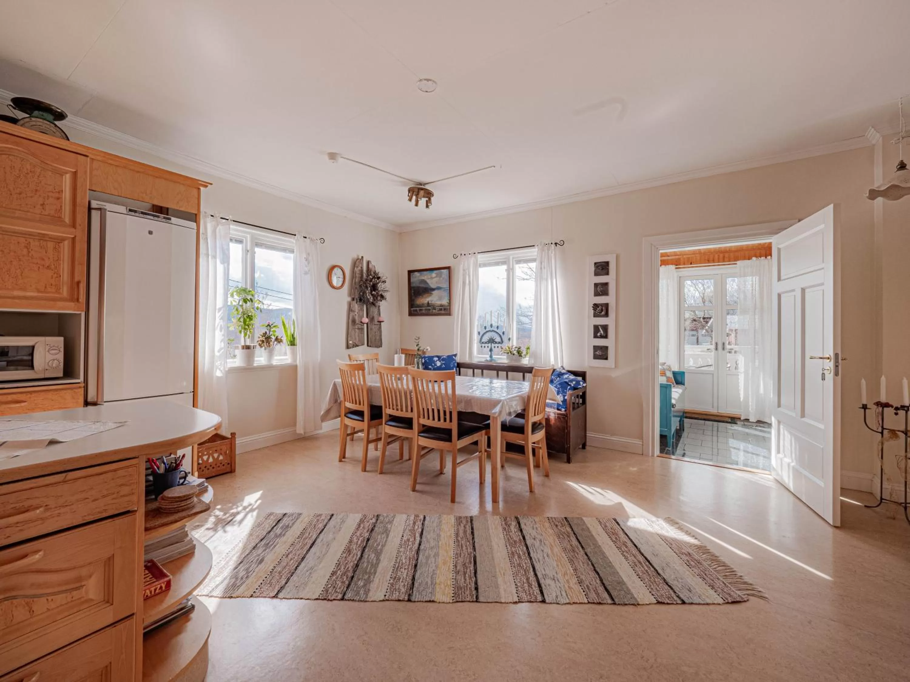 Kitchen or kitchenette in Gottfridsgården