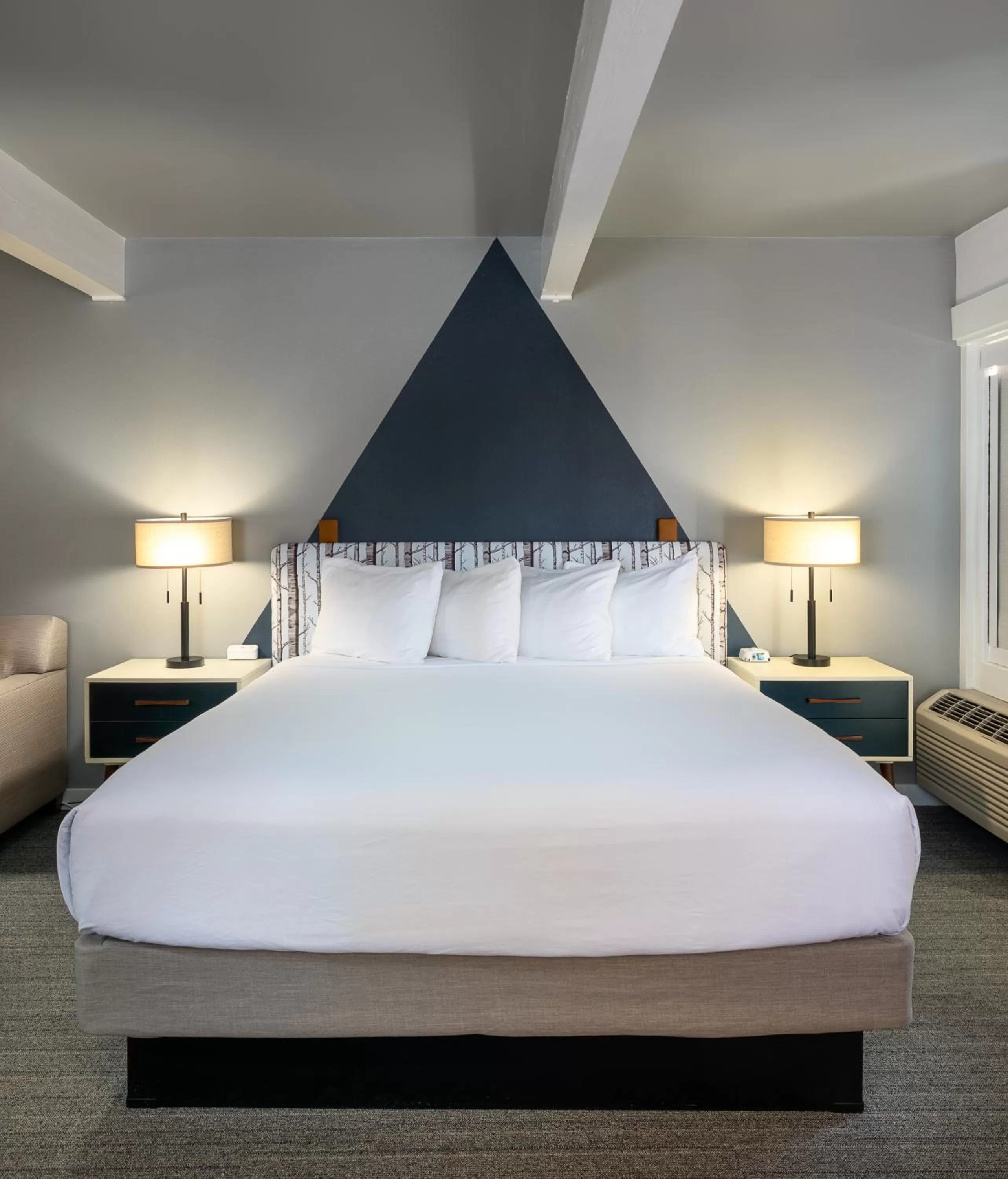 Bed in Tamarack Lodge Sun Valley