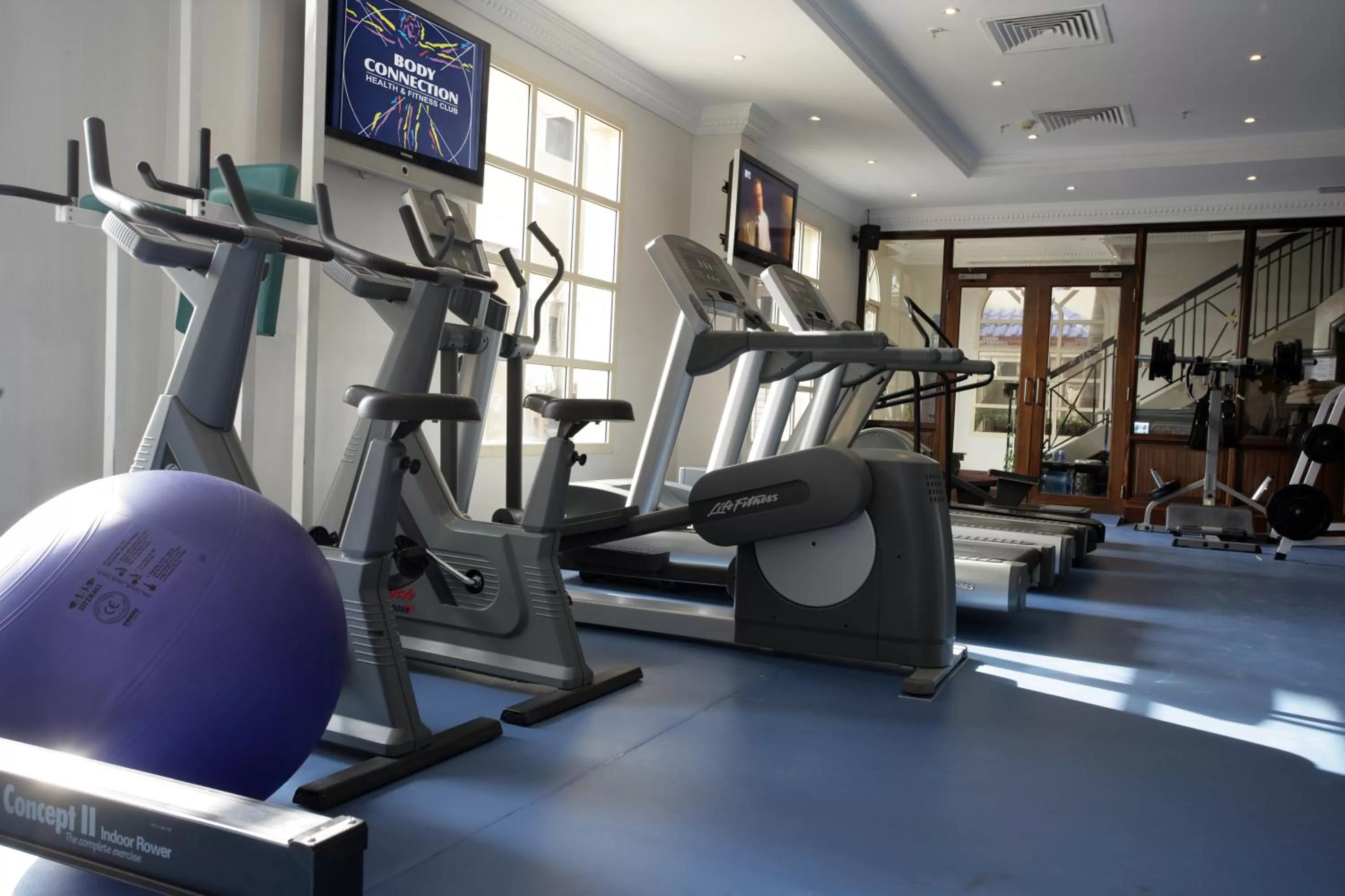 Fitness centre/facilities in Chelsea Plaza Hotel