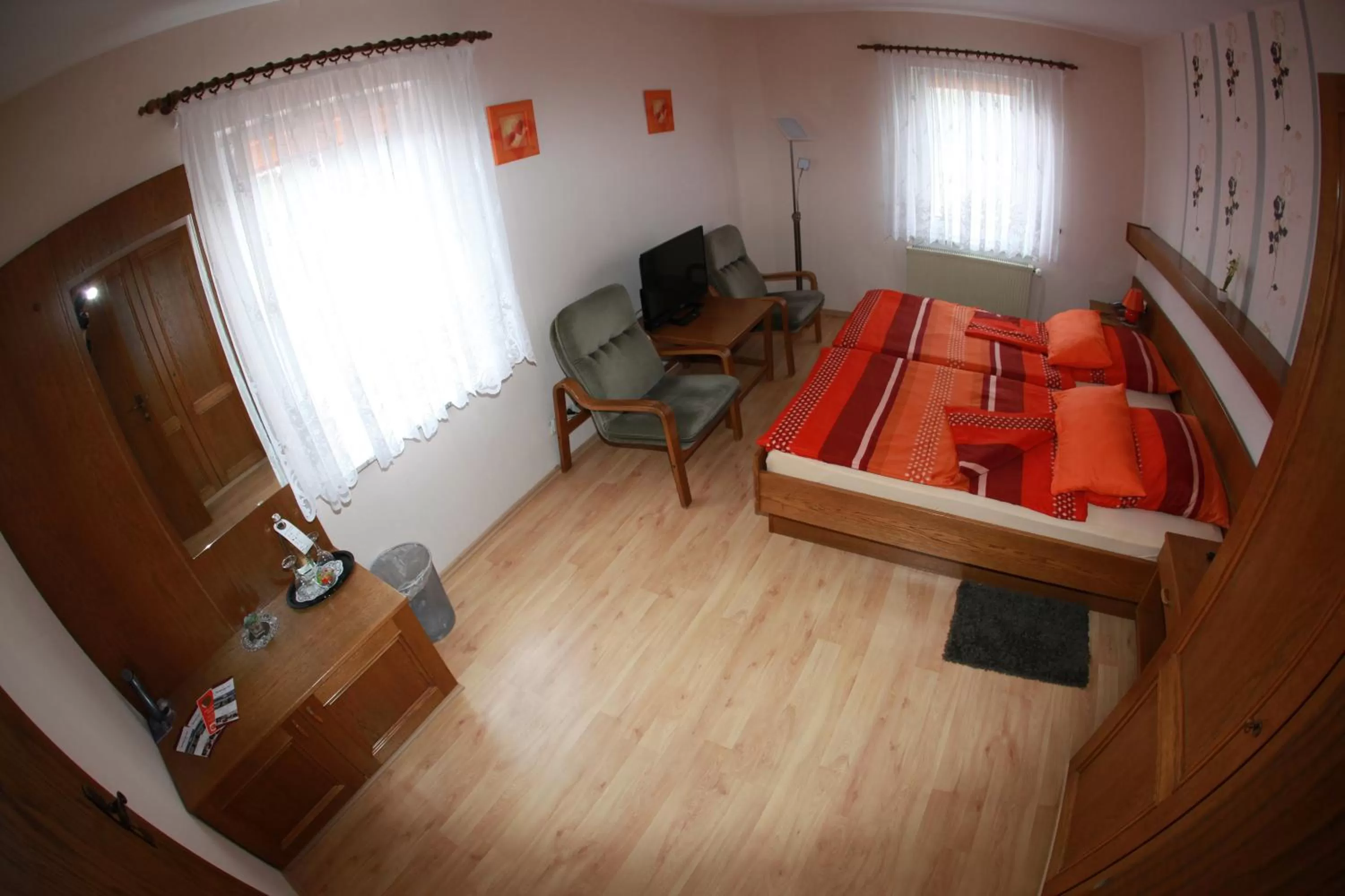 Decorative detail, Bed in Berleburger Hof