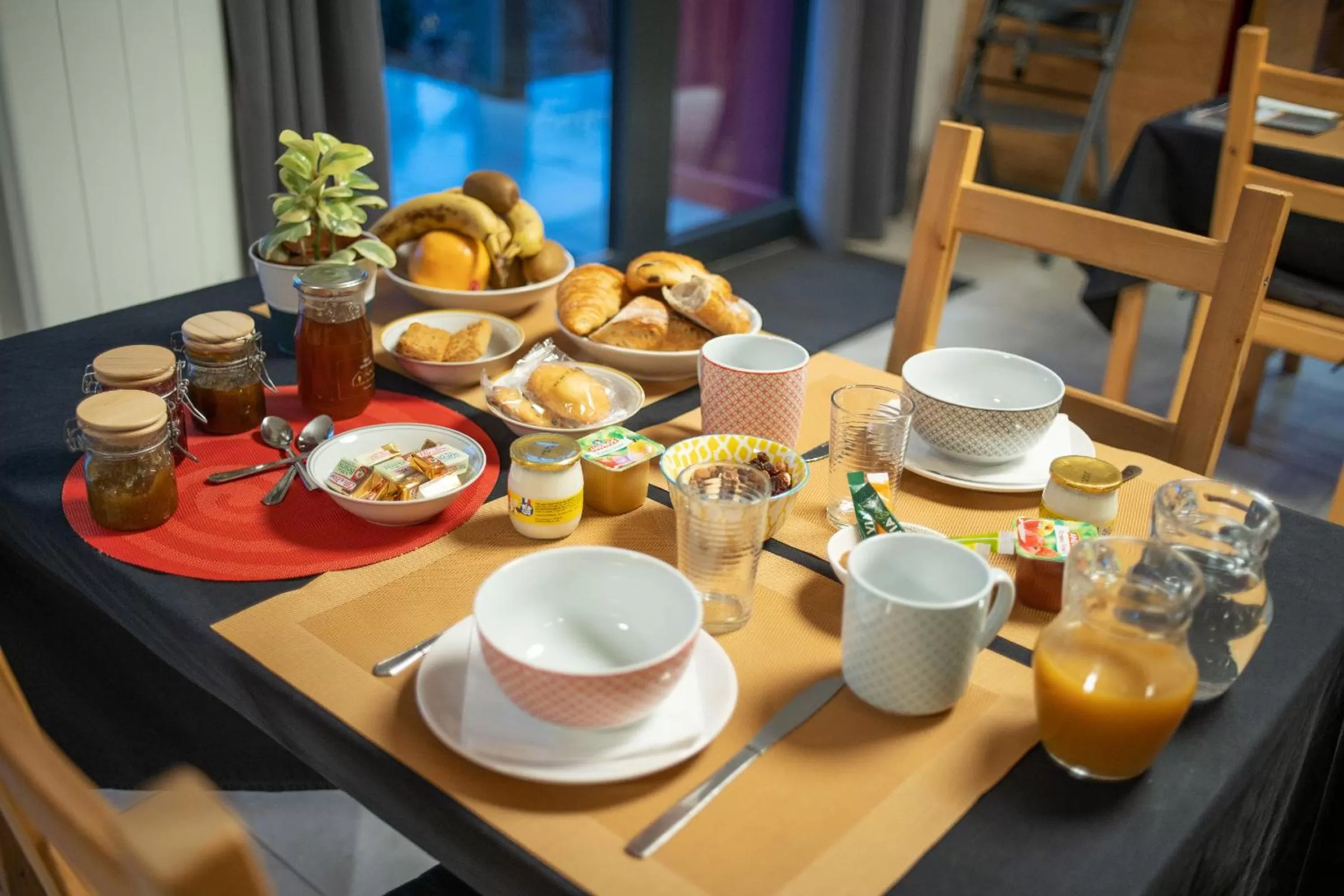 Breakfast in Le jardin des 4 saisons