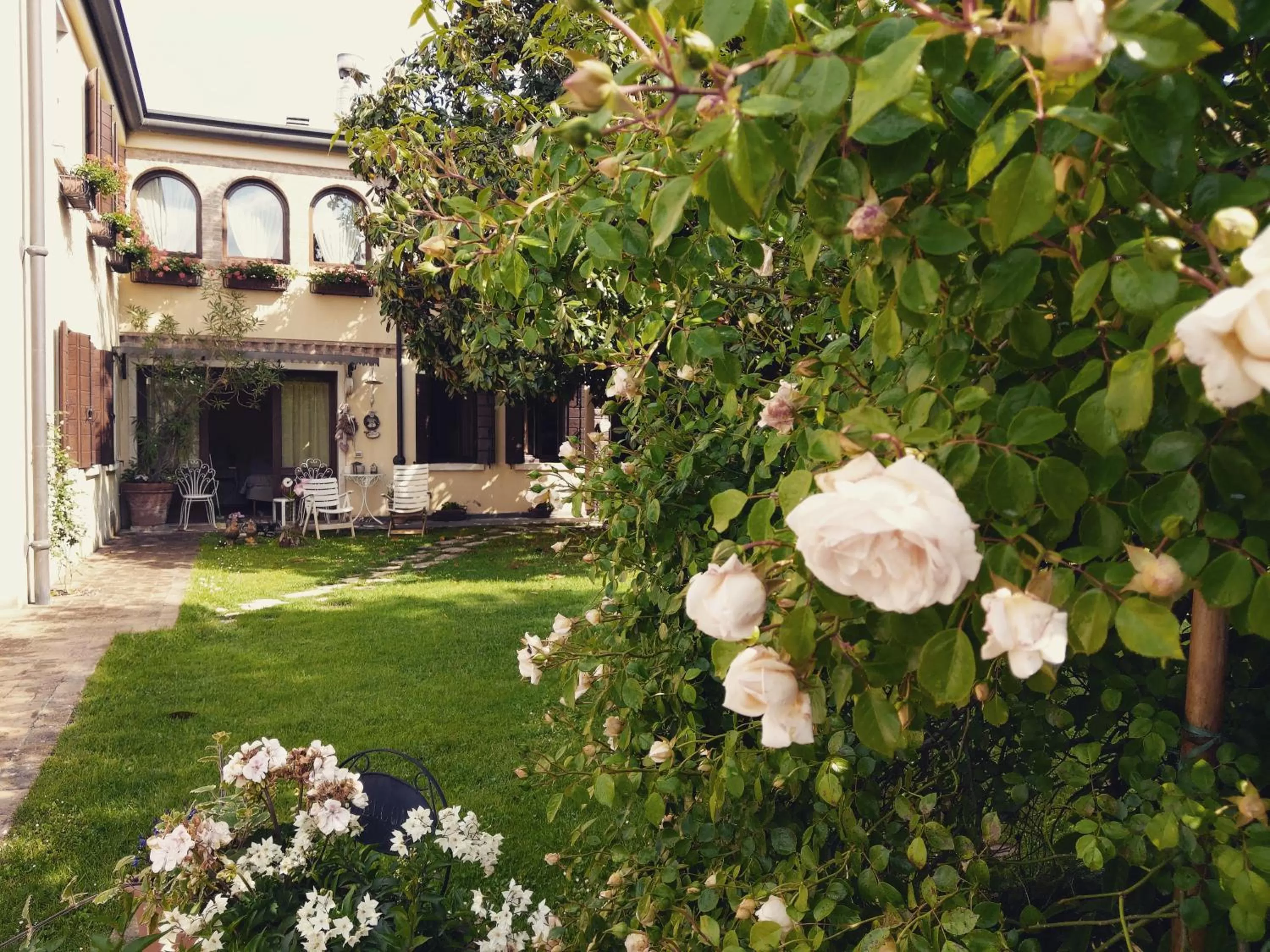 Garden in B&B Casa Camilla