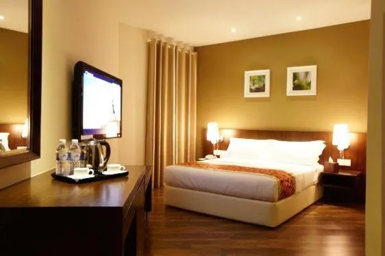 Photo of the whole room, Bed in D Boutique Hotel