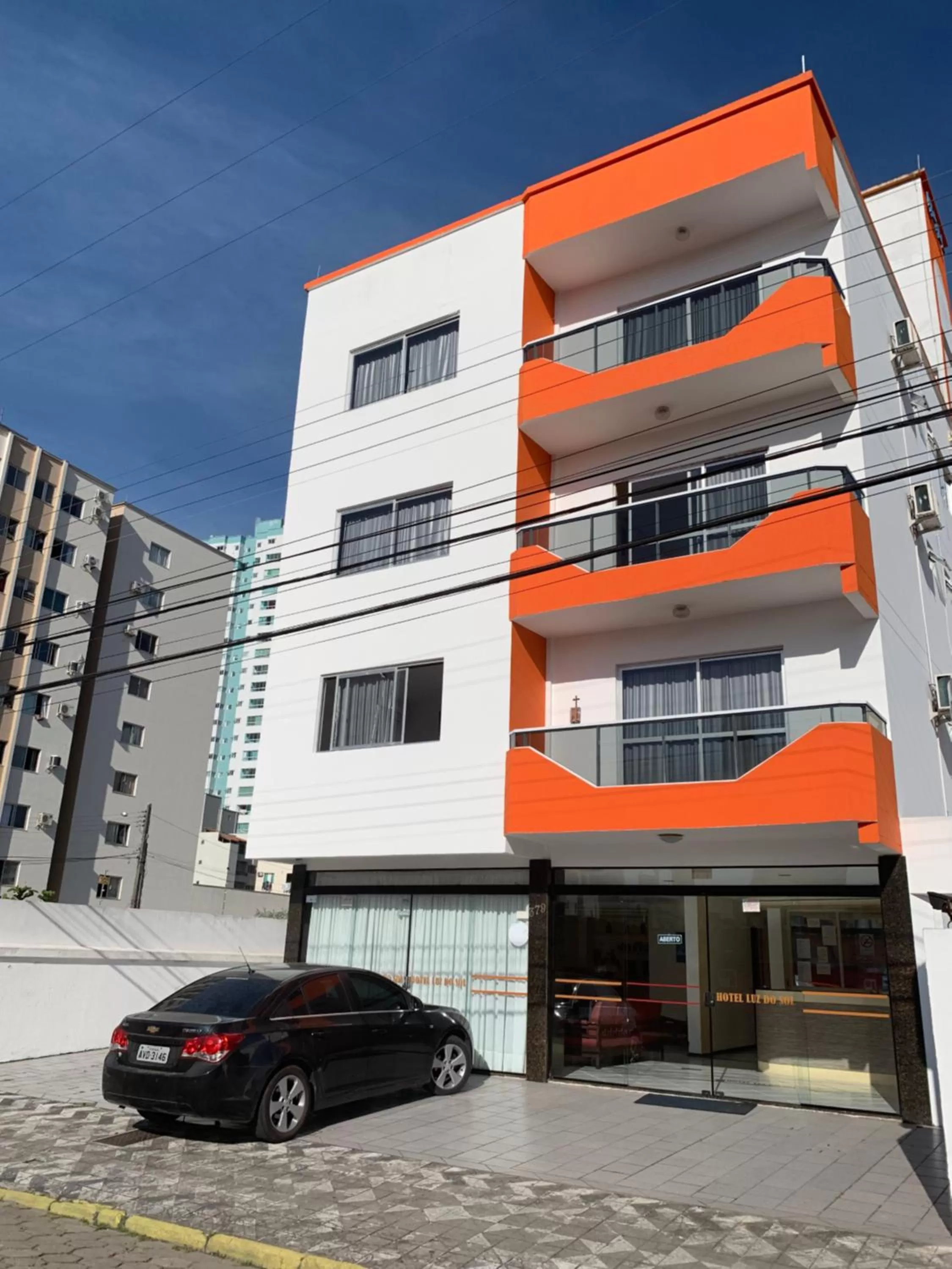 Property building in Hotel Luz do Sol