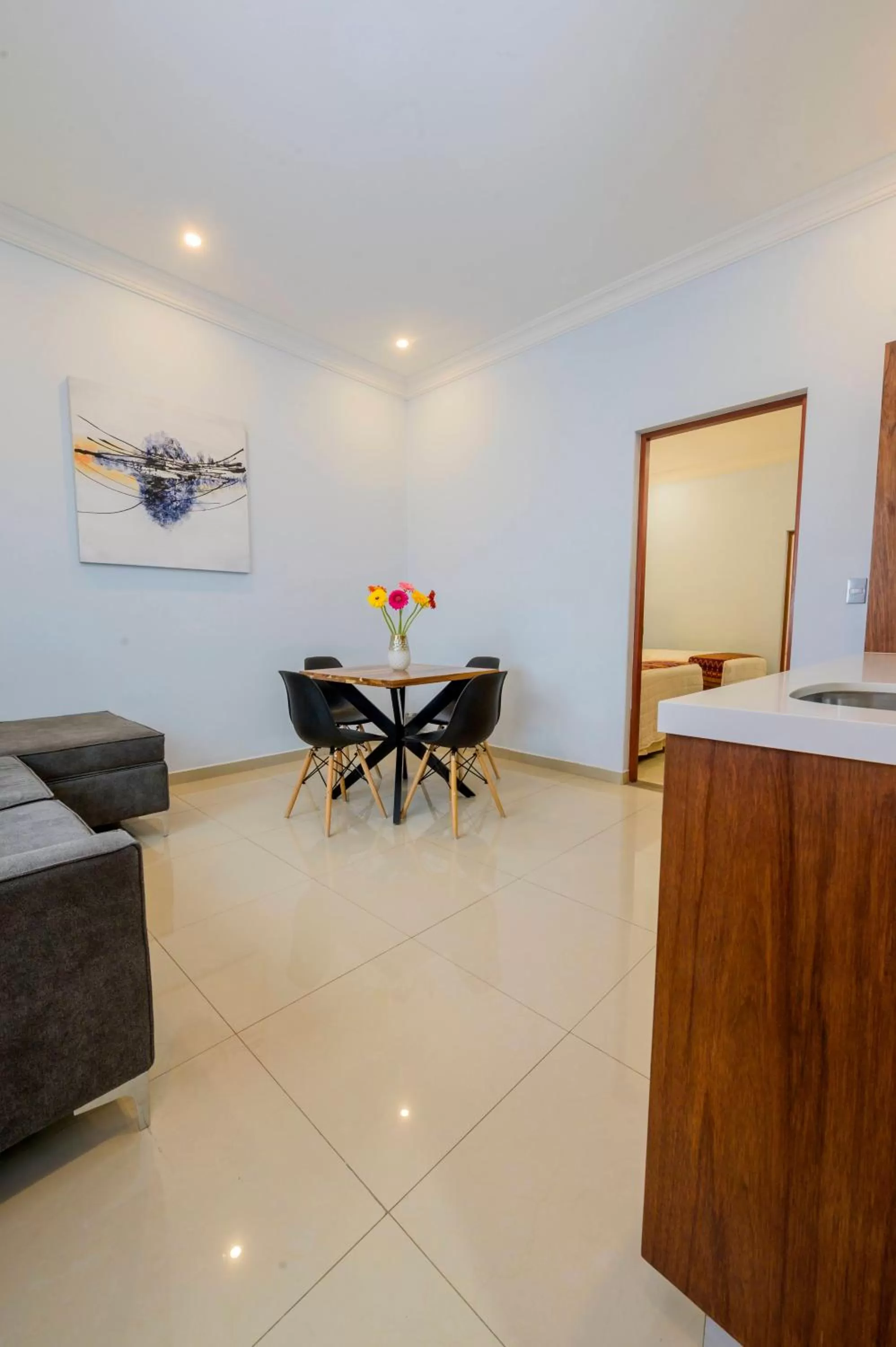 Living room in Suites de La Parra