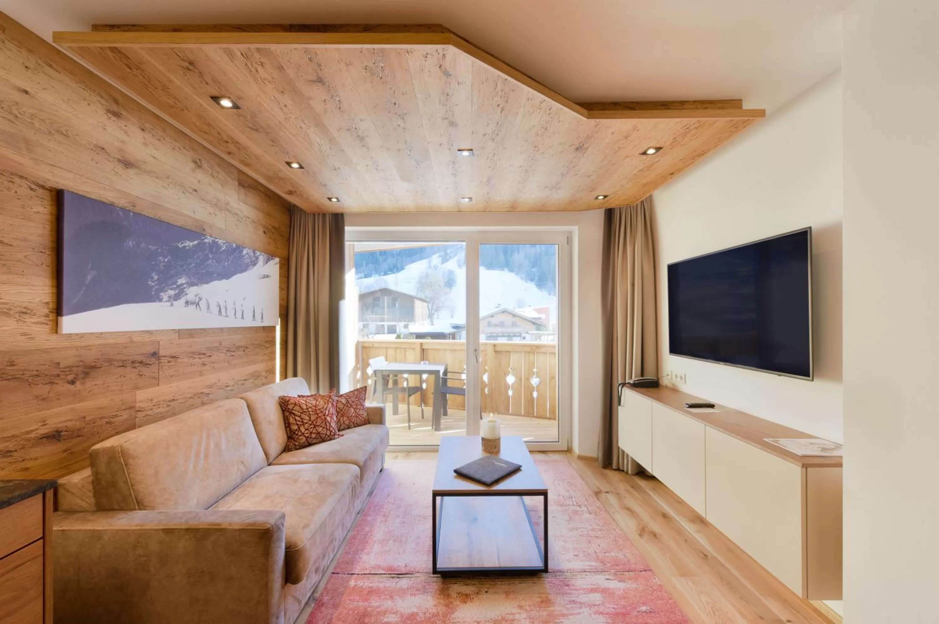 Living room in Mountain Hotel Luis