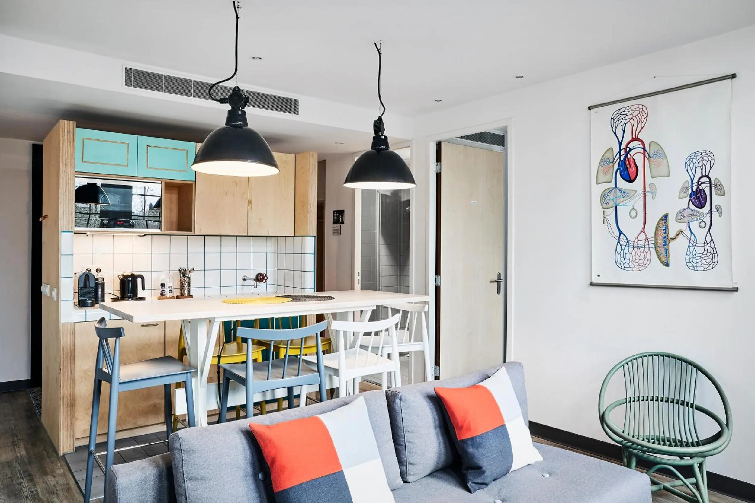 Kitchen or kitchenette in Generator Amsterdam