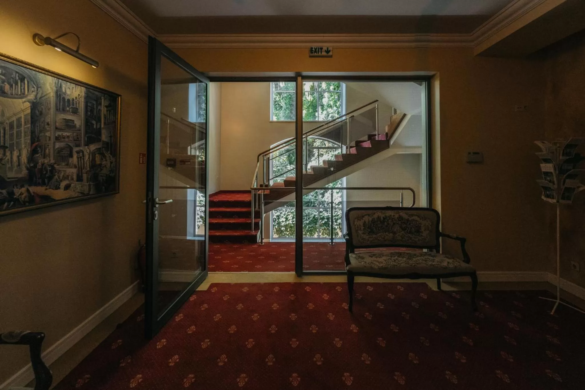 Decorative detail in Hotel Rinno