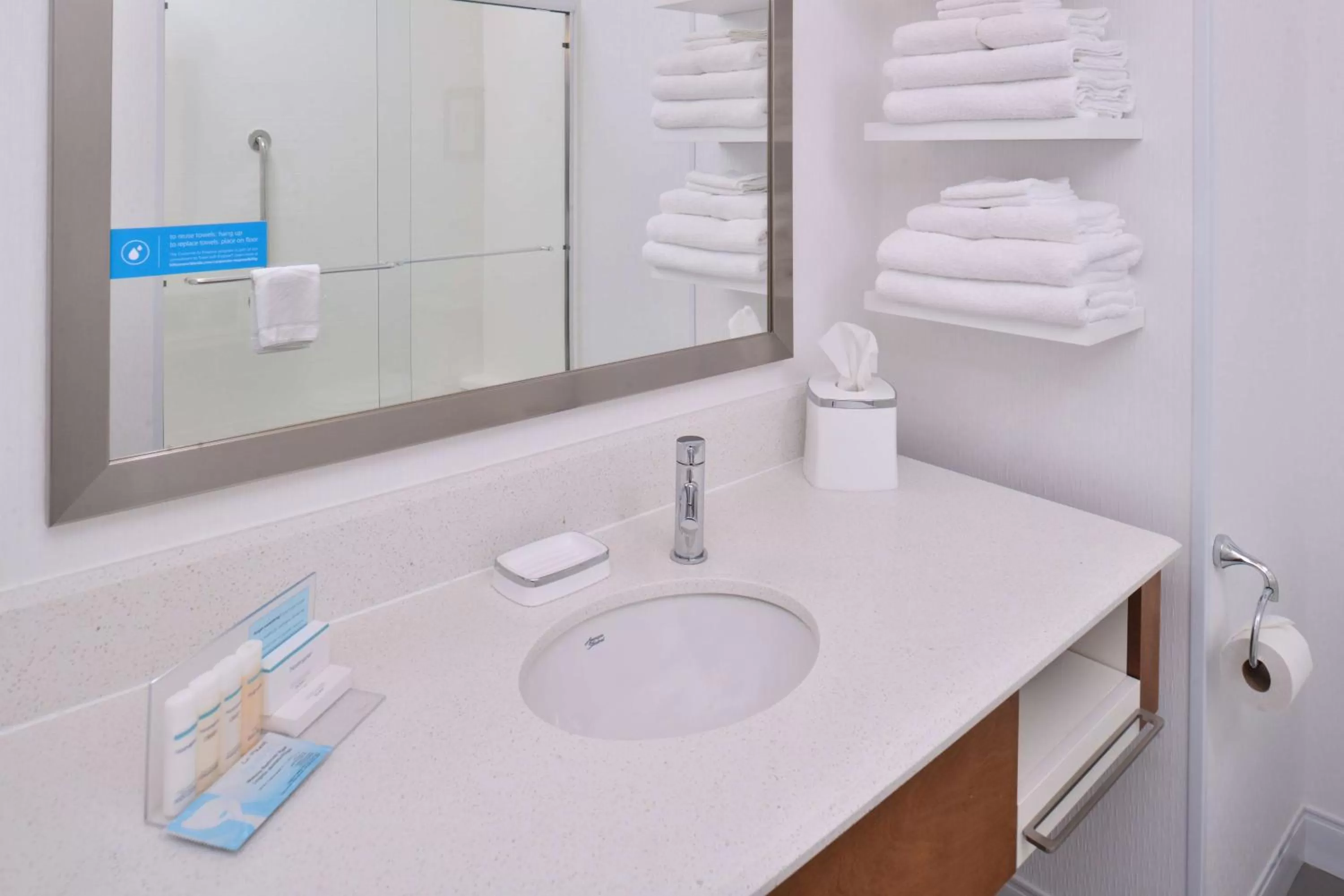 Bathroom in Hampton Inn and Suites Ames, IA