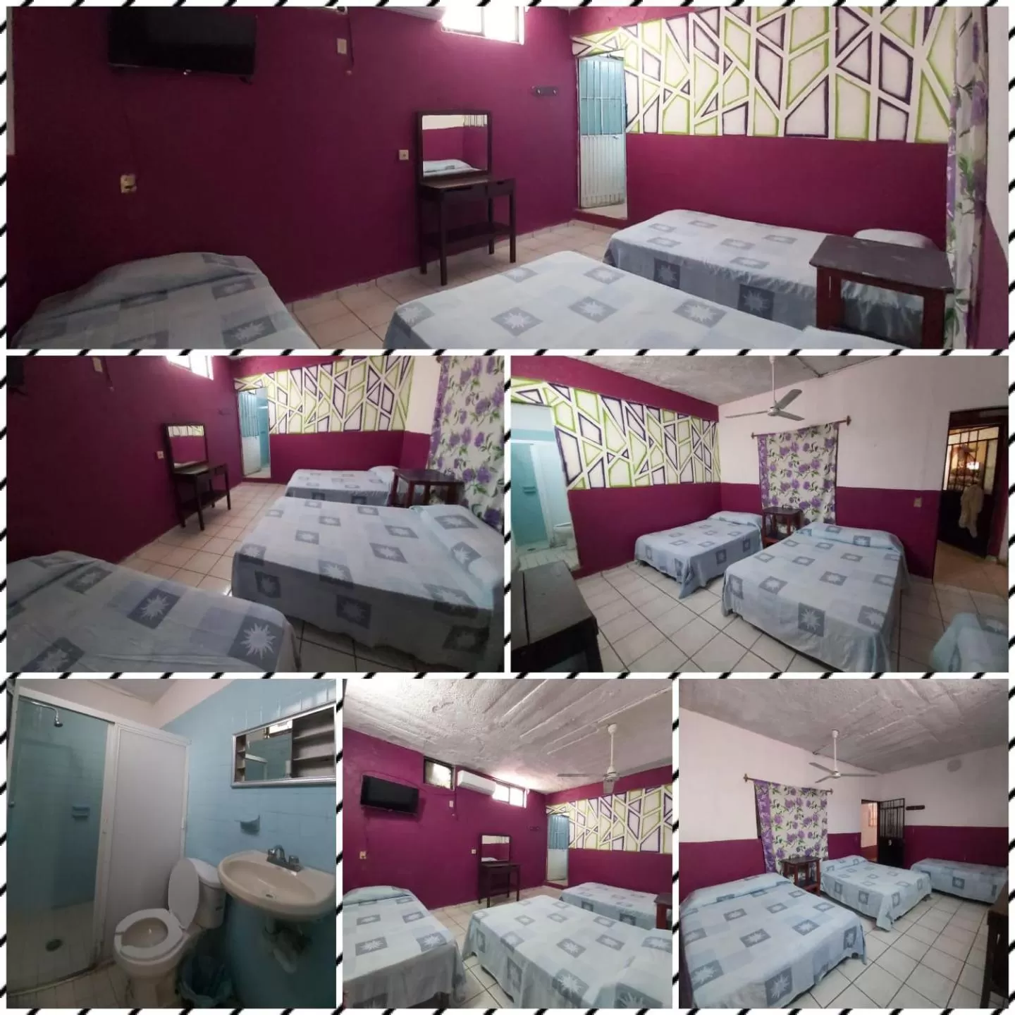 Bed in Hotel Ayalamar Manzanillo